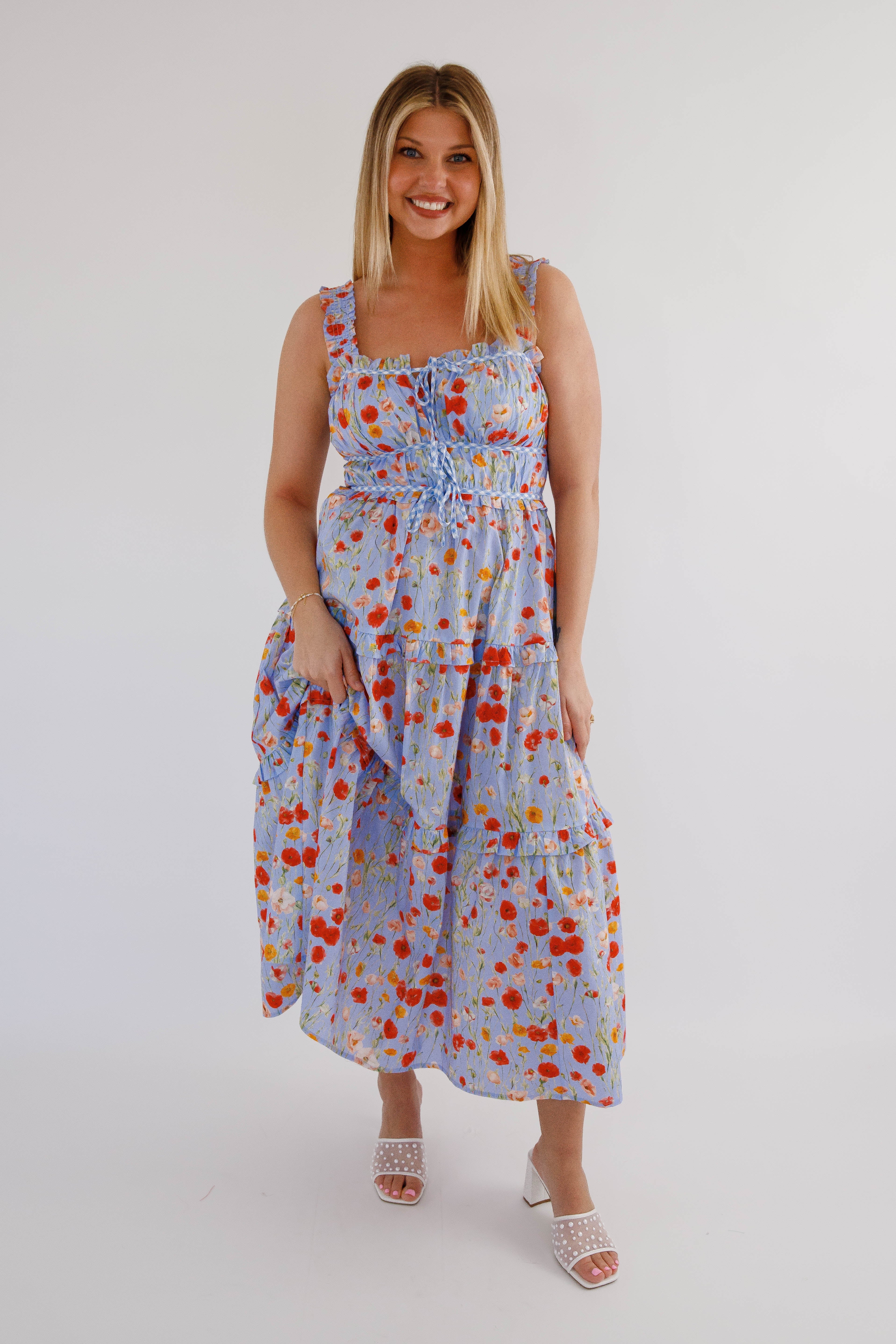 A Spring Invitation Midi Dress