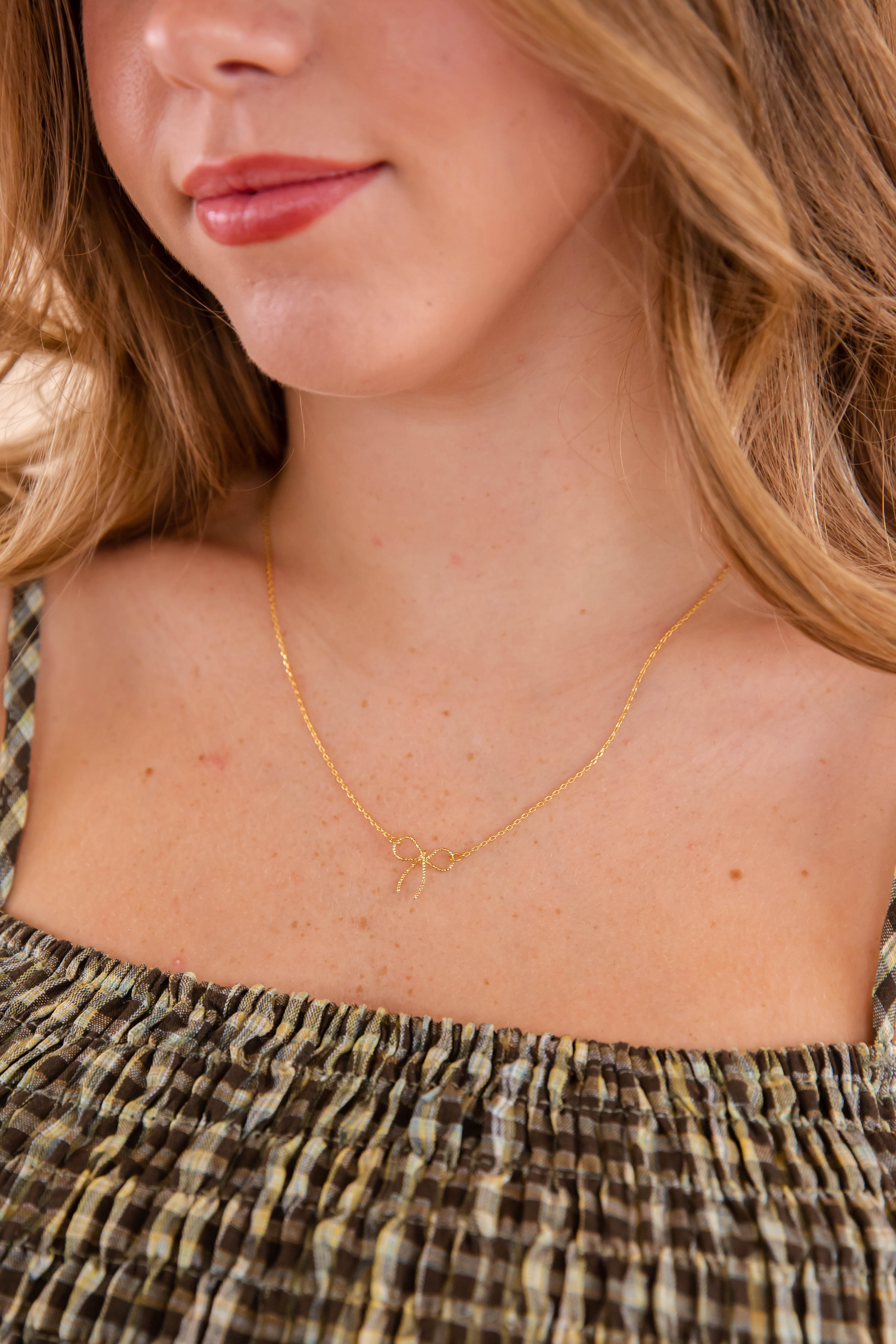 It Was Always You Bow Necklace