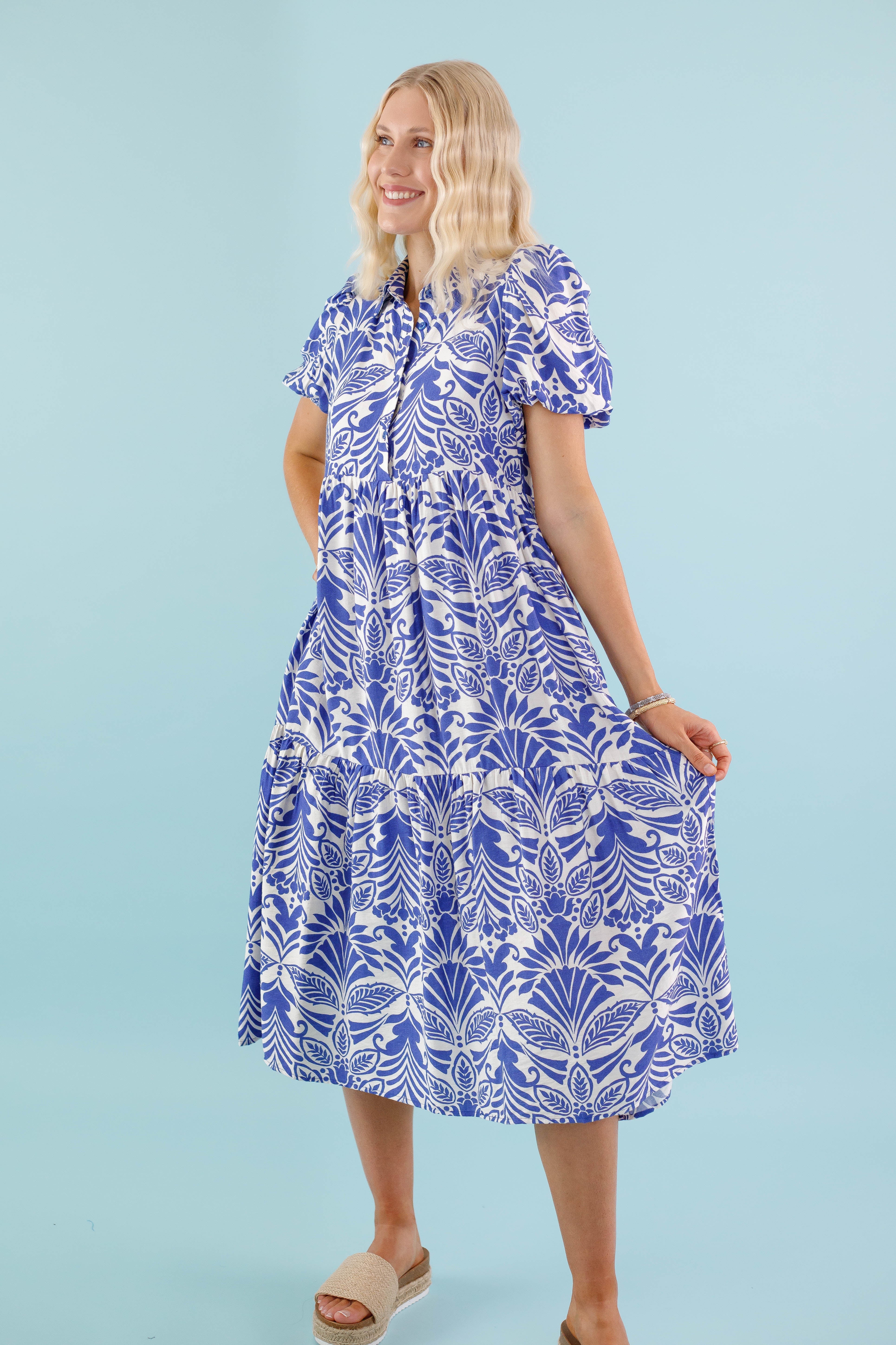 FINAL SALE: Starting The Day Midi Dress