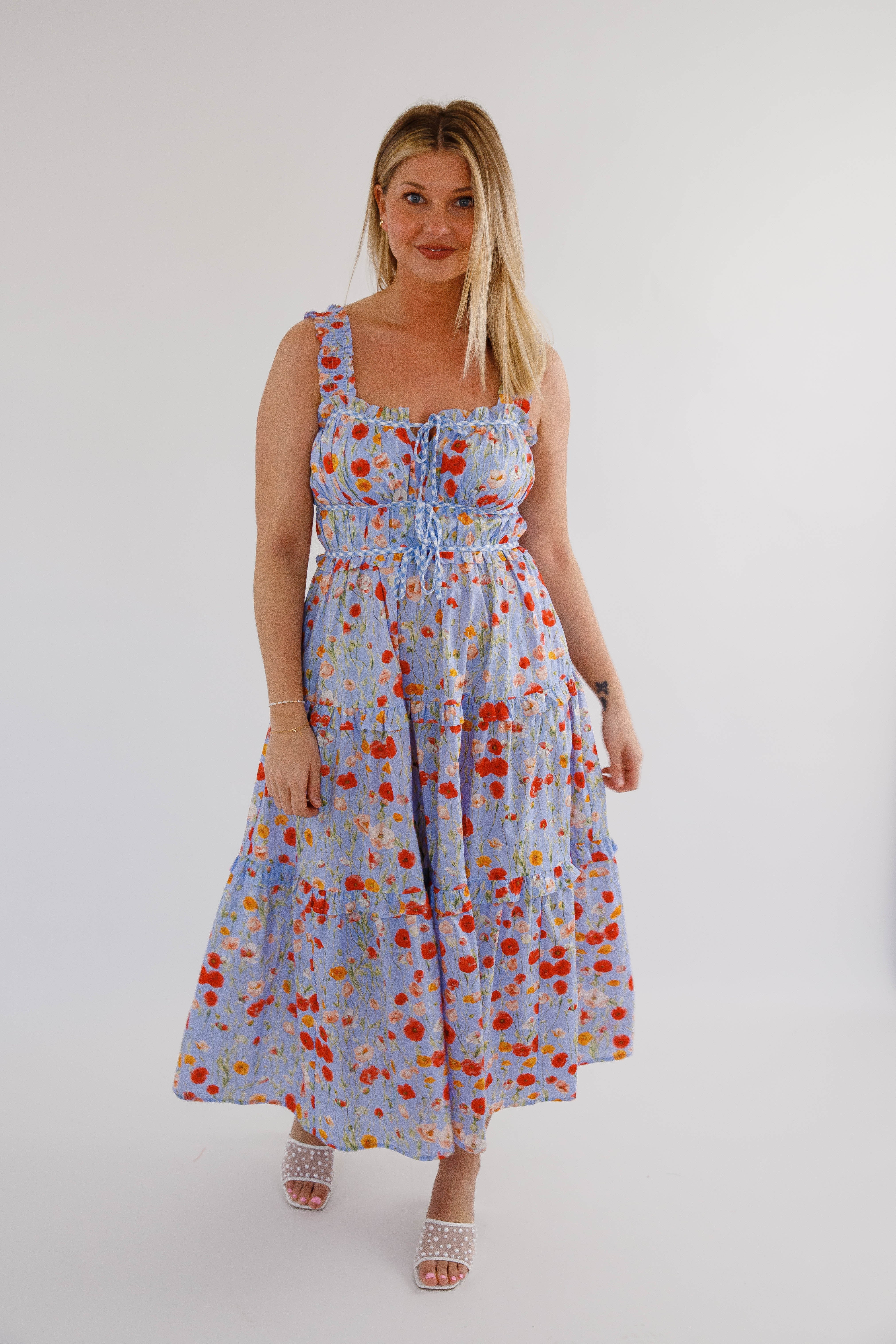 A Spring Invitation Midi Dress