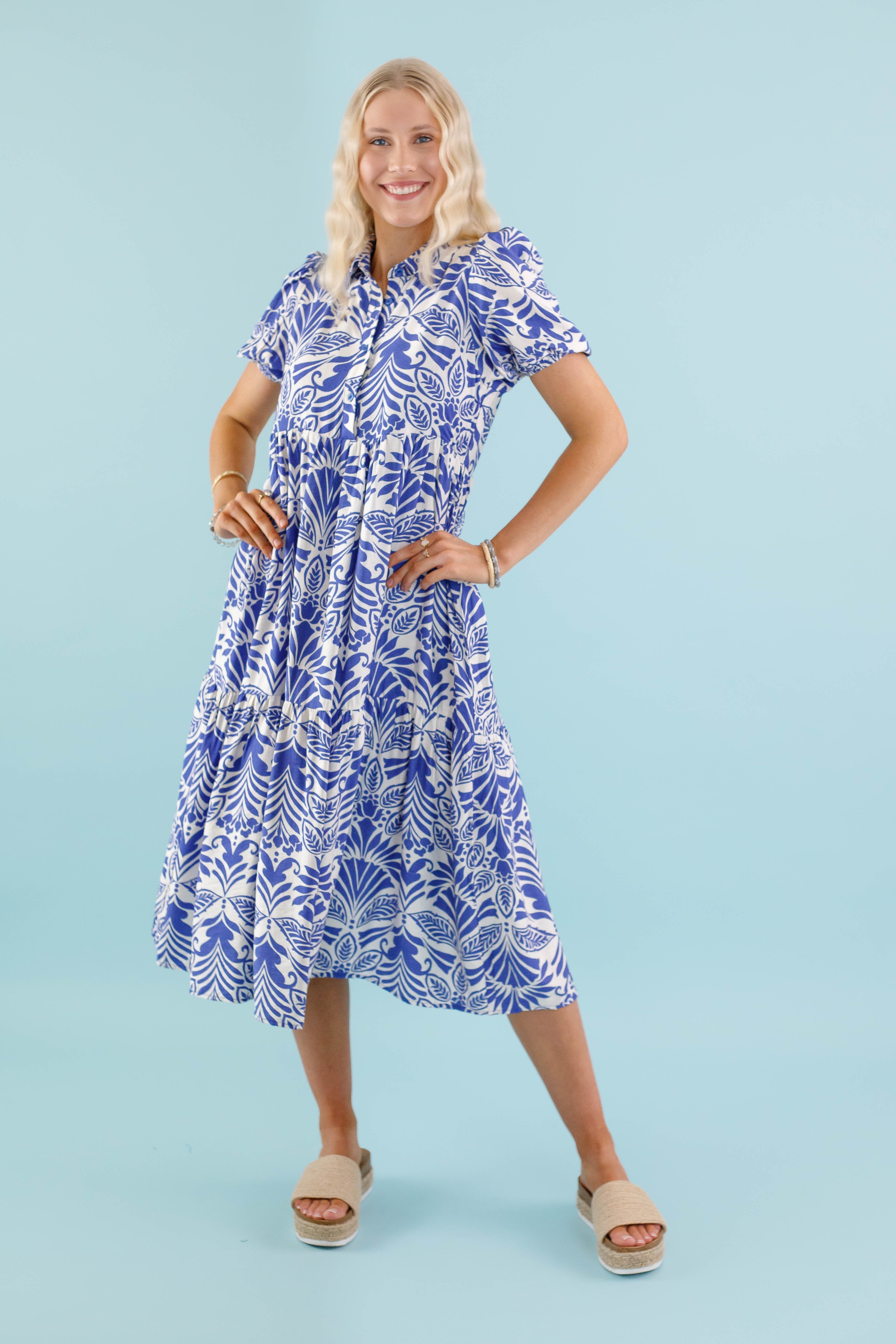 FINAL SALE: Starting The Day Midi Dress