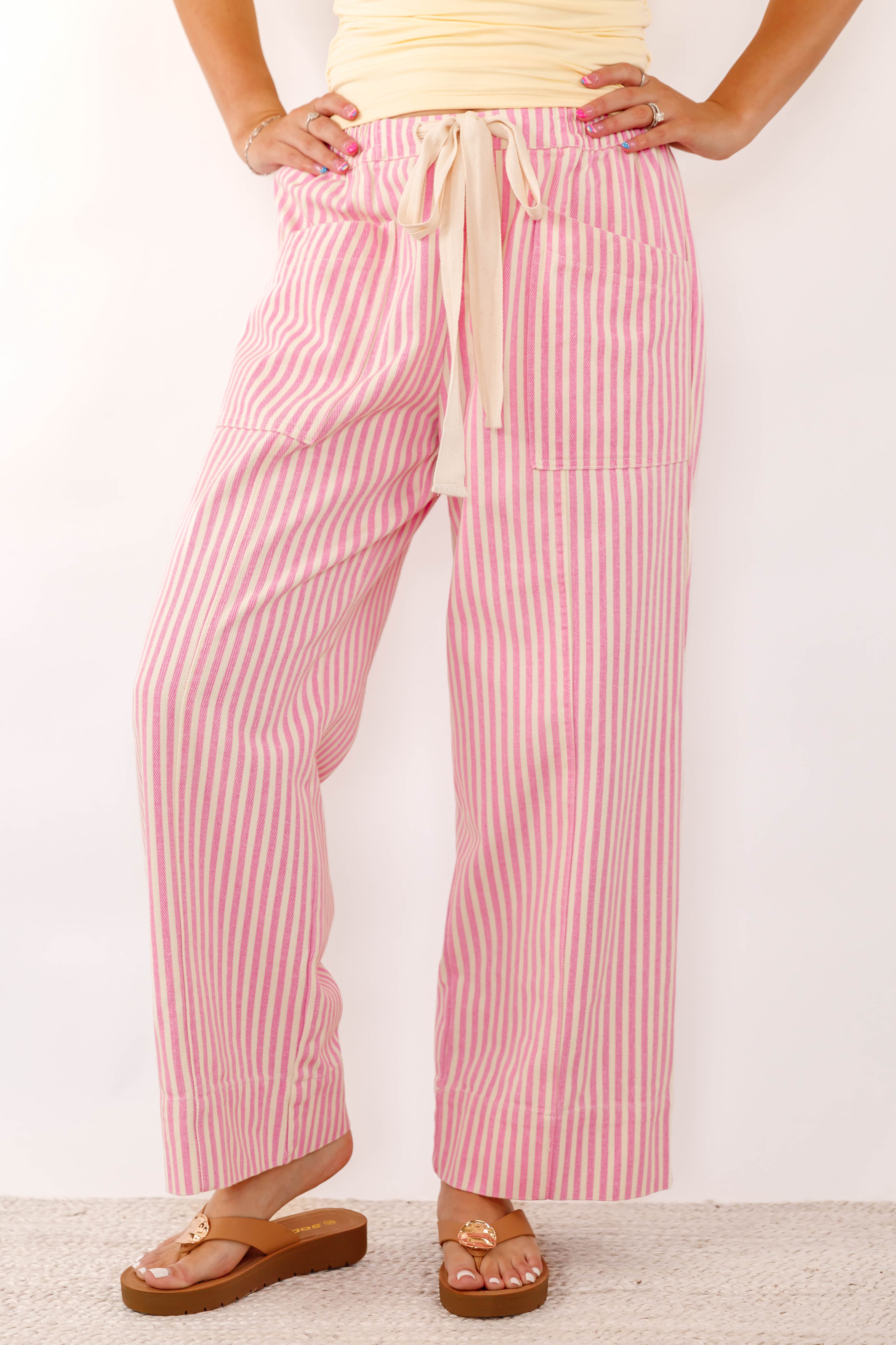 Driving On The Coast Denim Pants