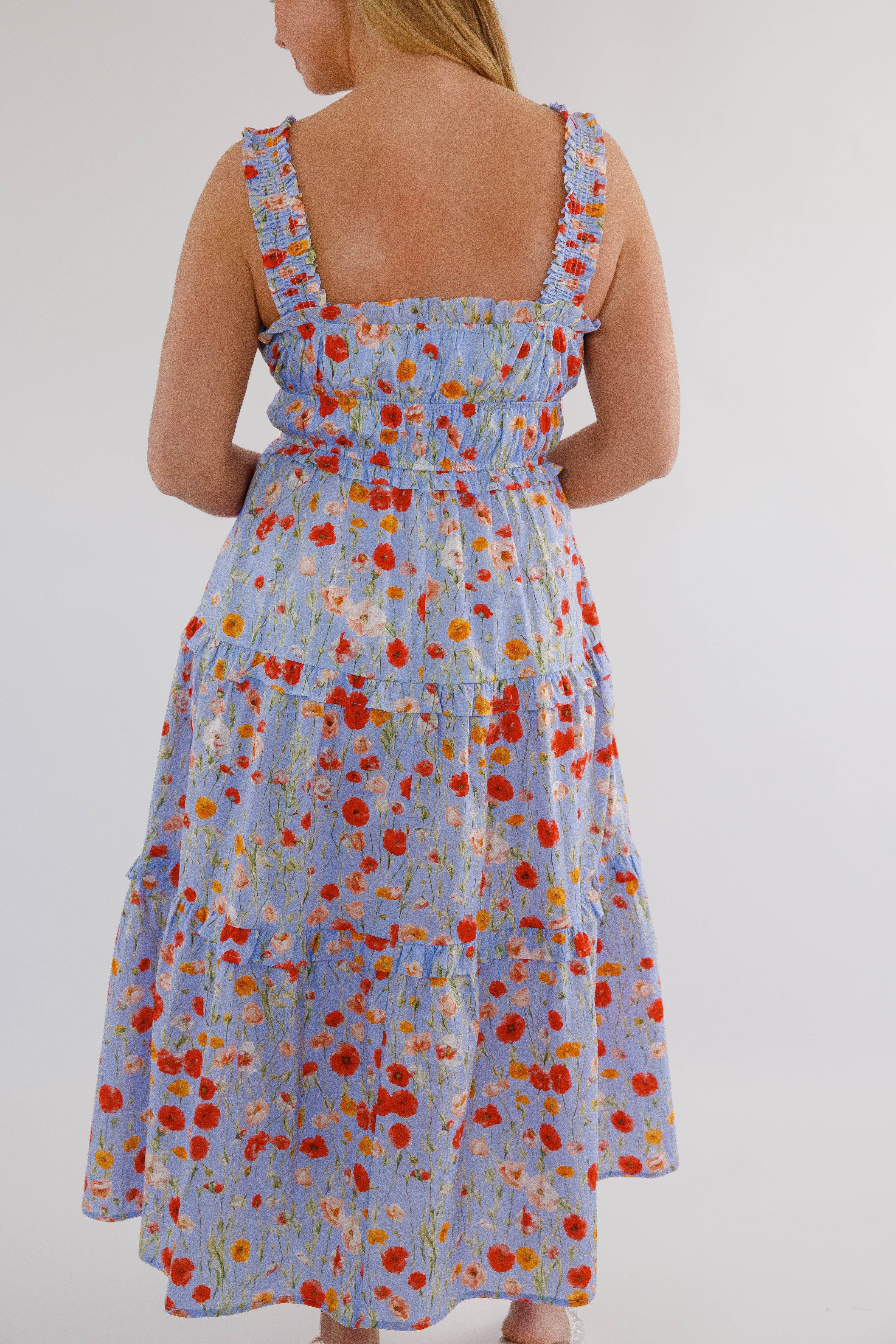 A Spring Invitation Midi Dress