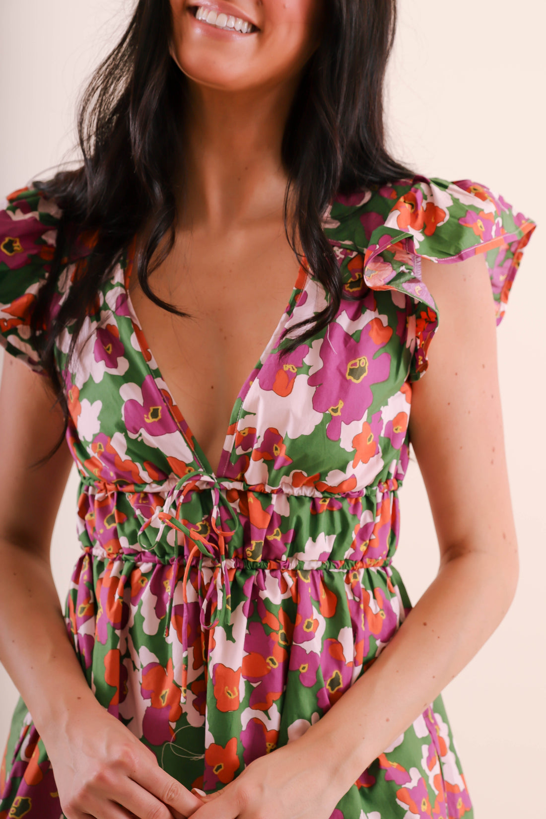 FINAL SALE: Growing My Own Garden Midi Dress