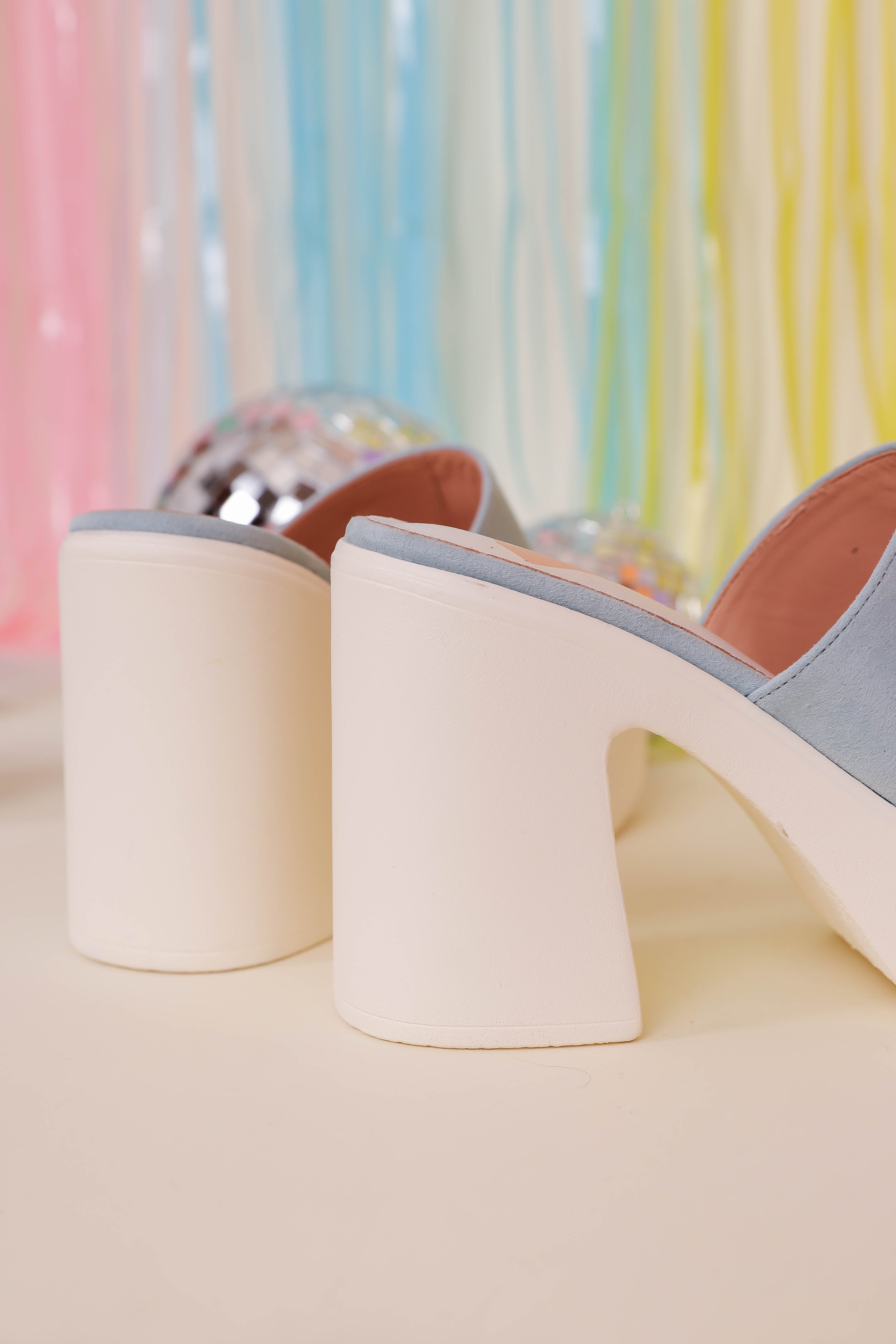 Amy Heels-Baby Blue