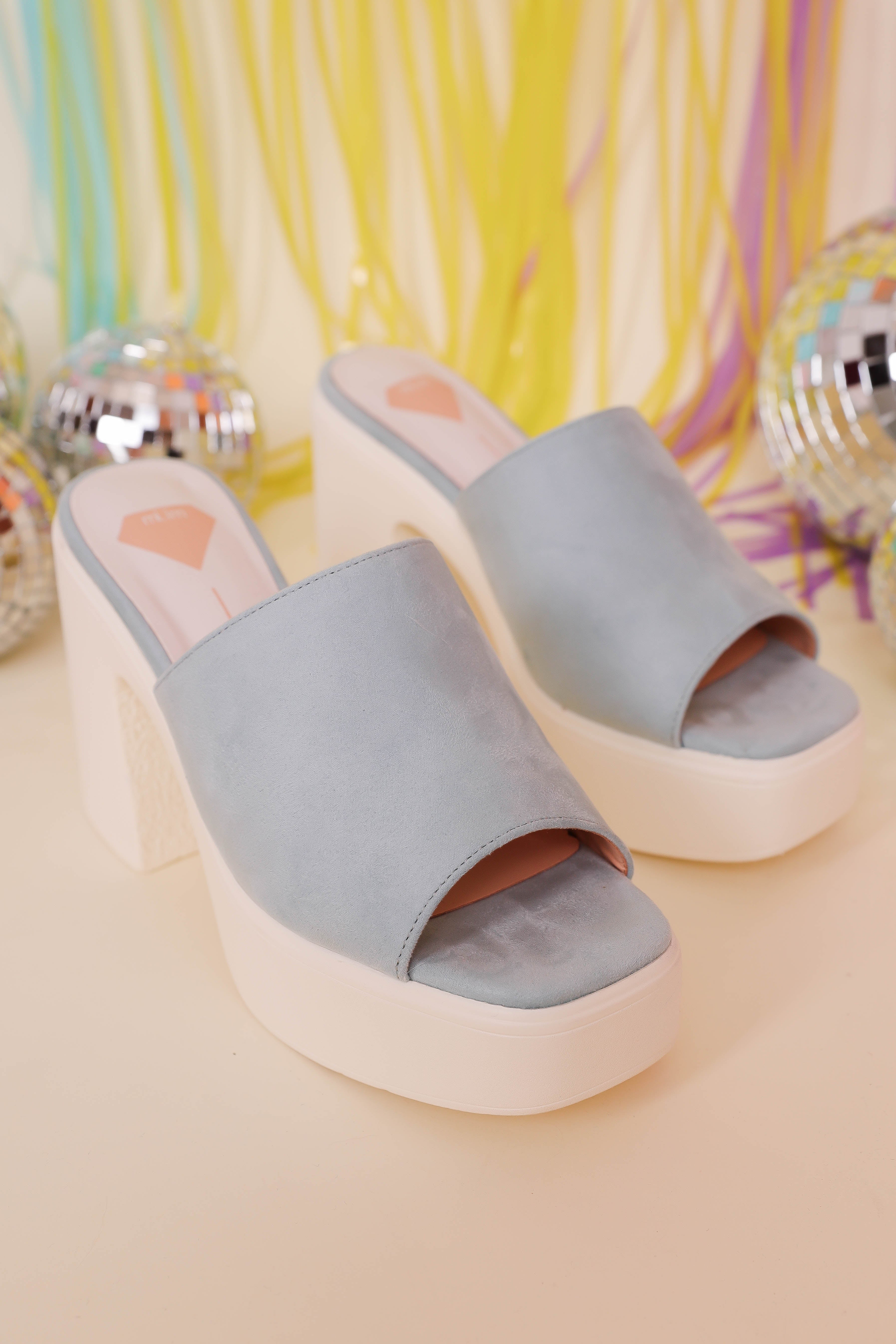 Amy Heels-Baby Blue