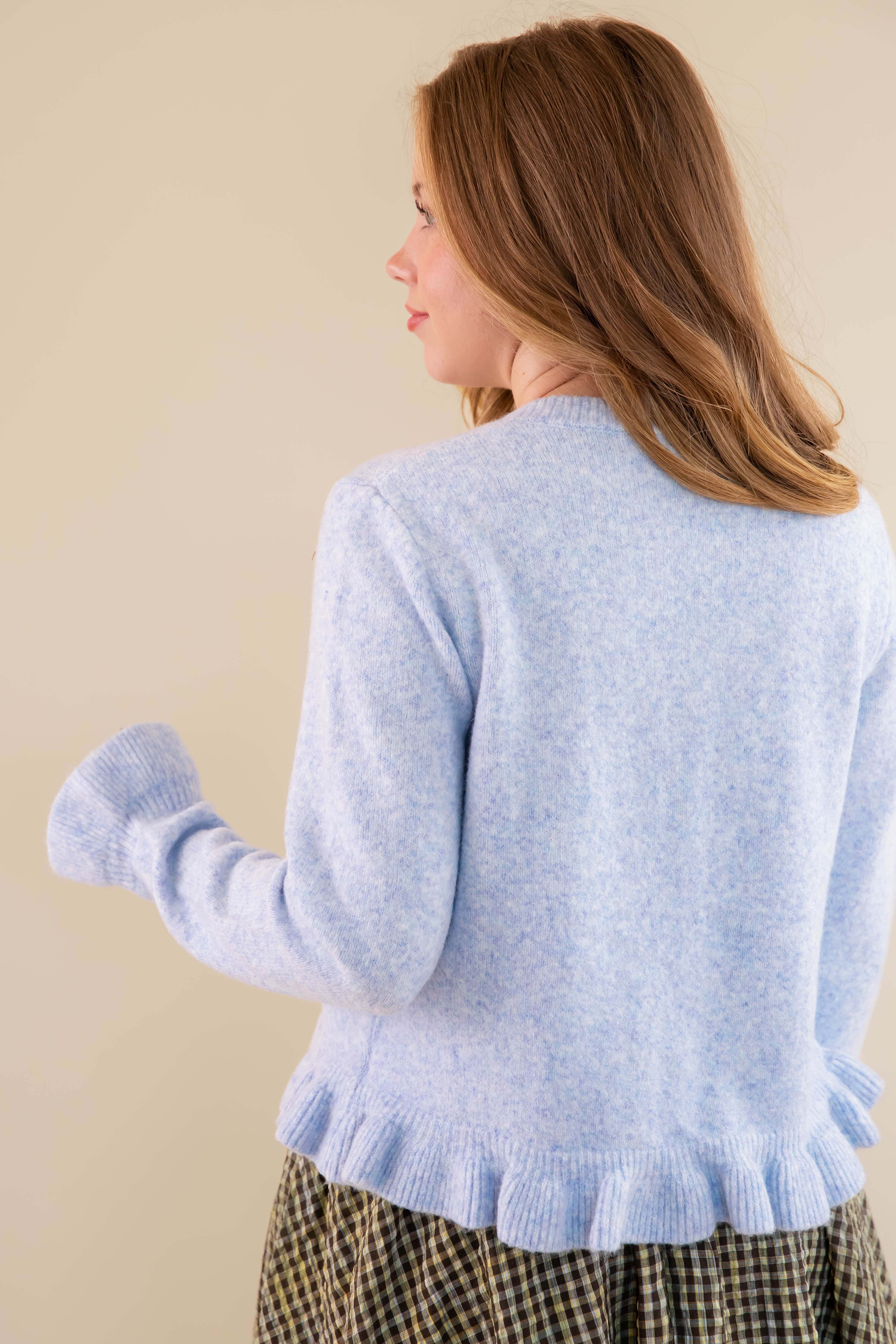 The Sweeter Side Cardigan-Baby Blue
