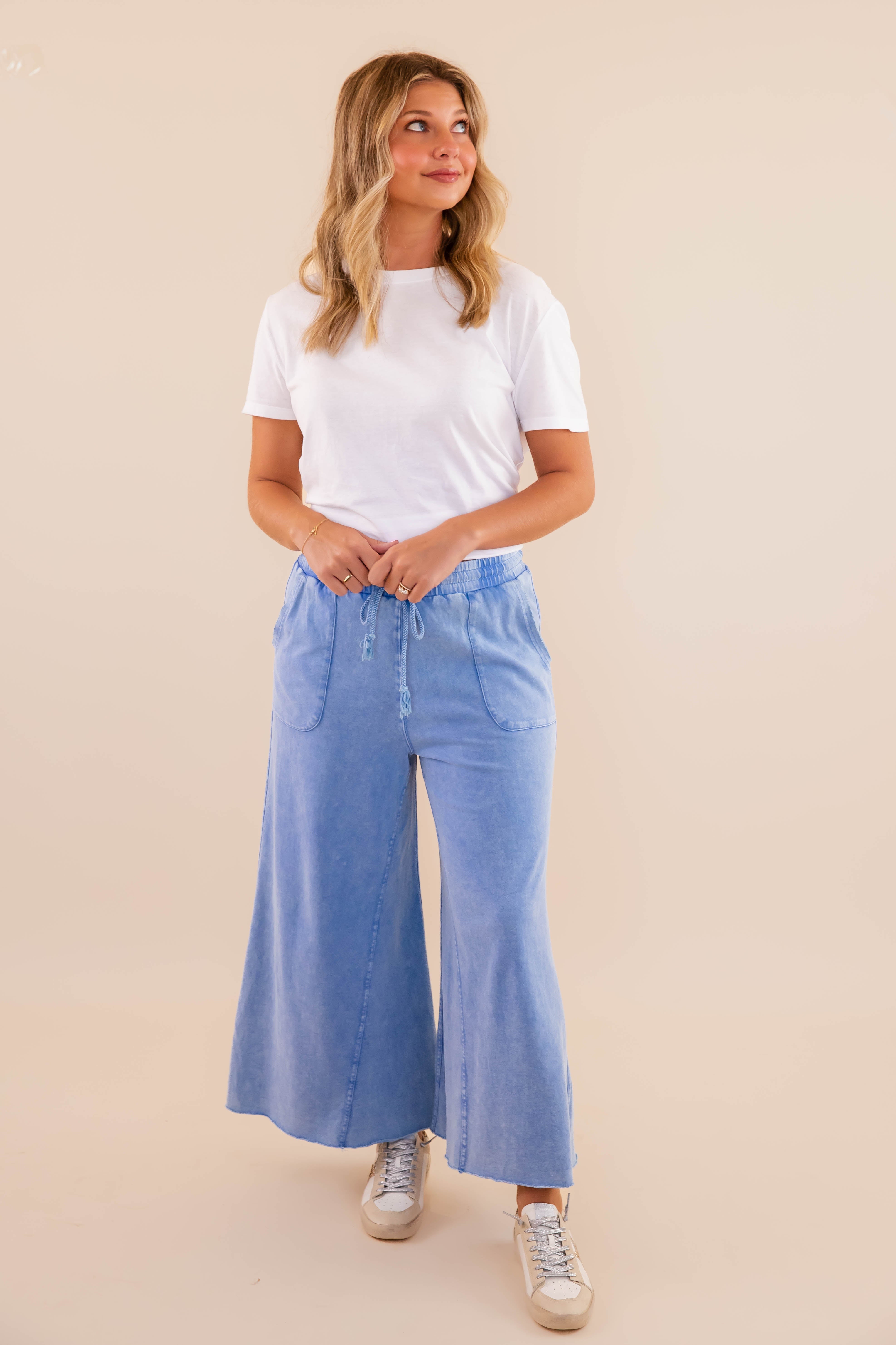 I Know A Place Pants-Denim