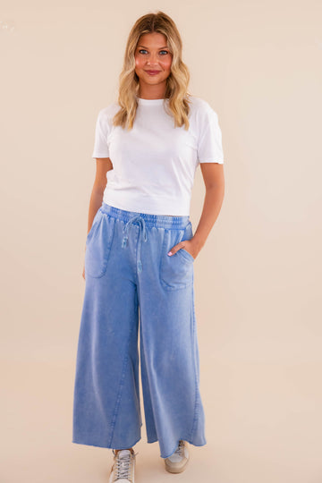 I Know A Place Pants-Denim