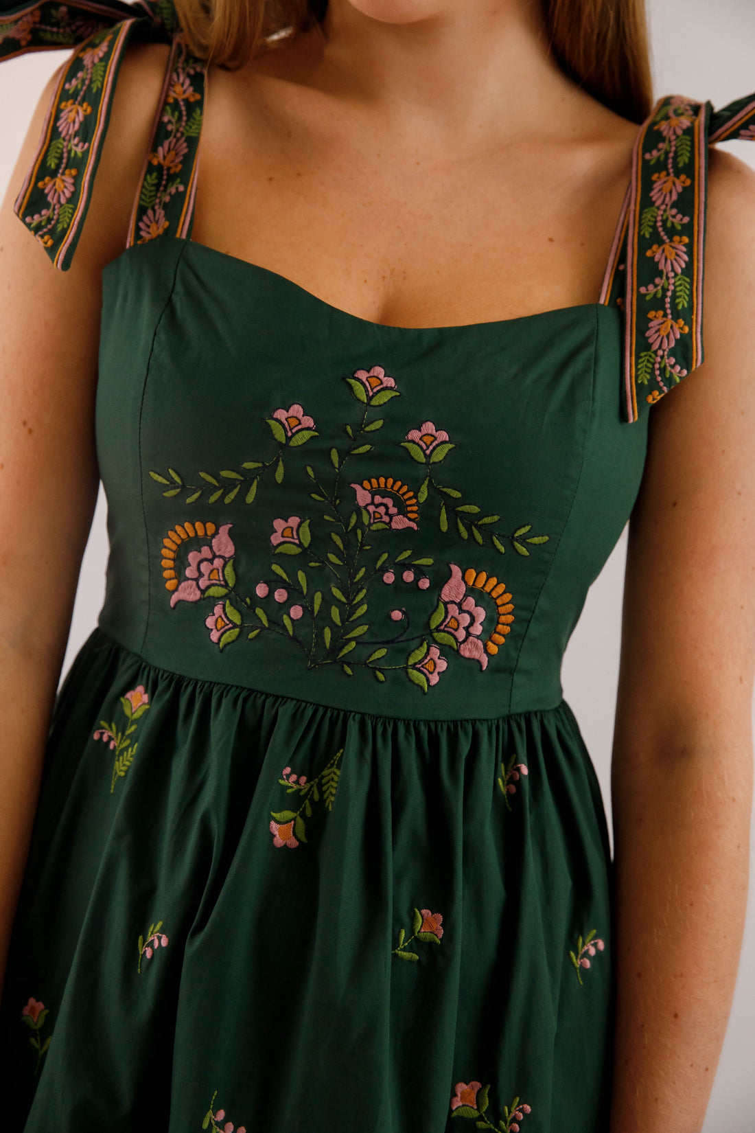 RESTOCK: A Feeling of Gratitude Maxi Dress-Hunter Green