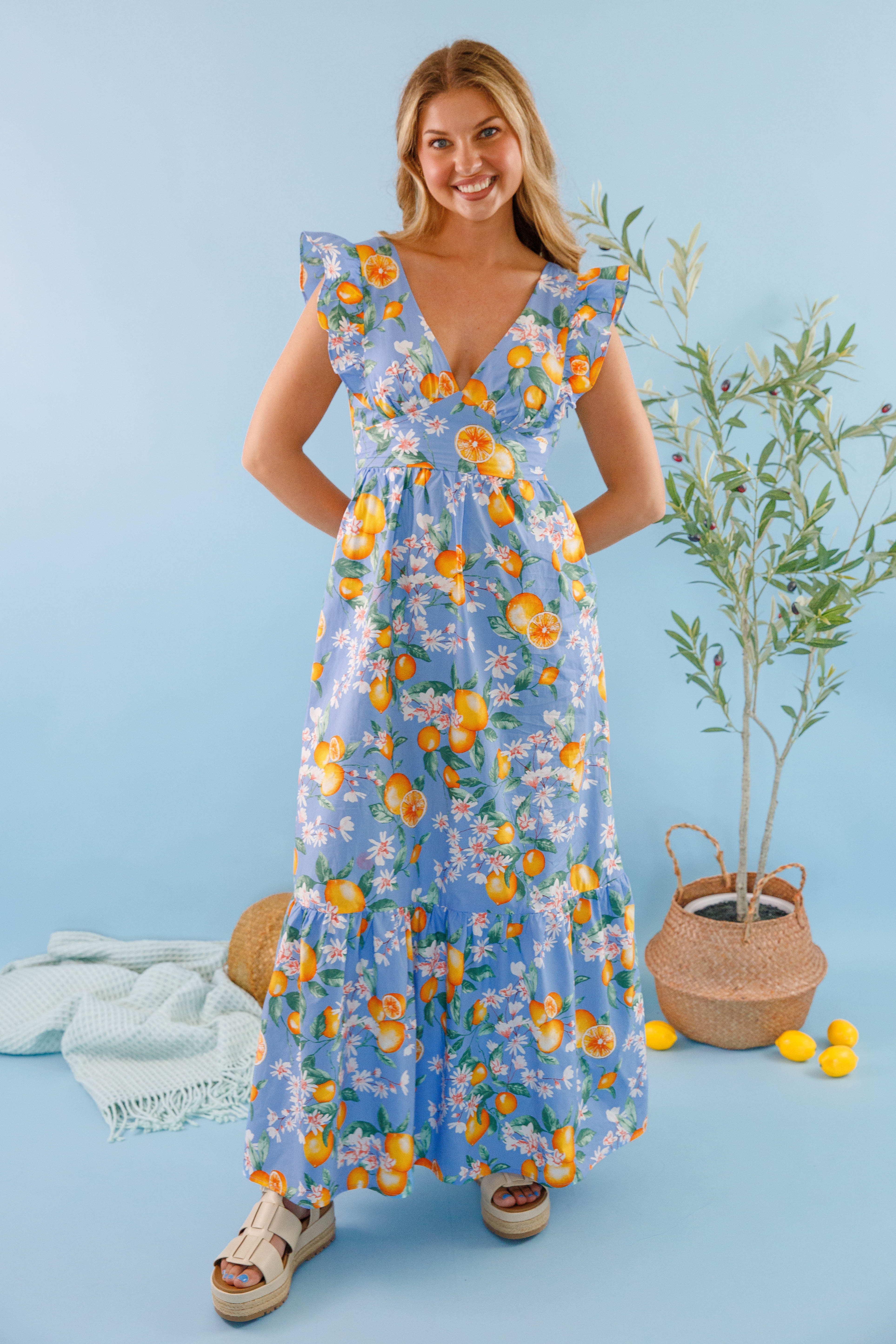 Brunch By the Beach Maxi Dress