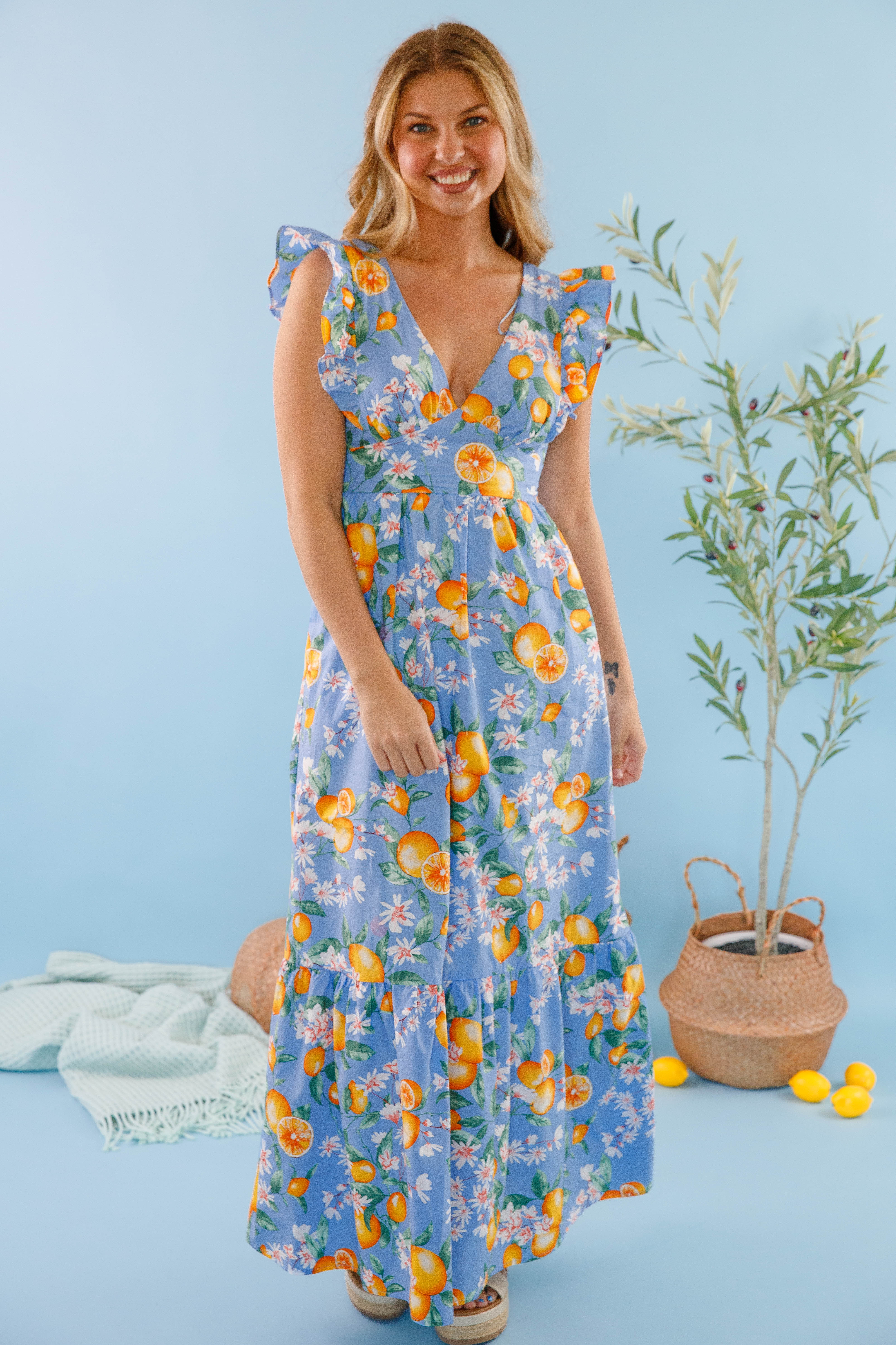 Brunch By the Beach Maxi Dress