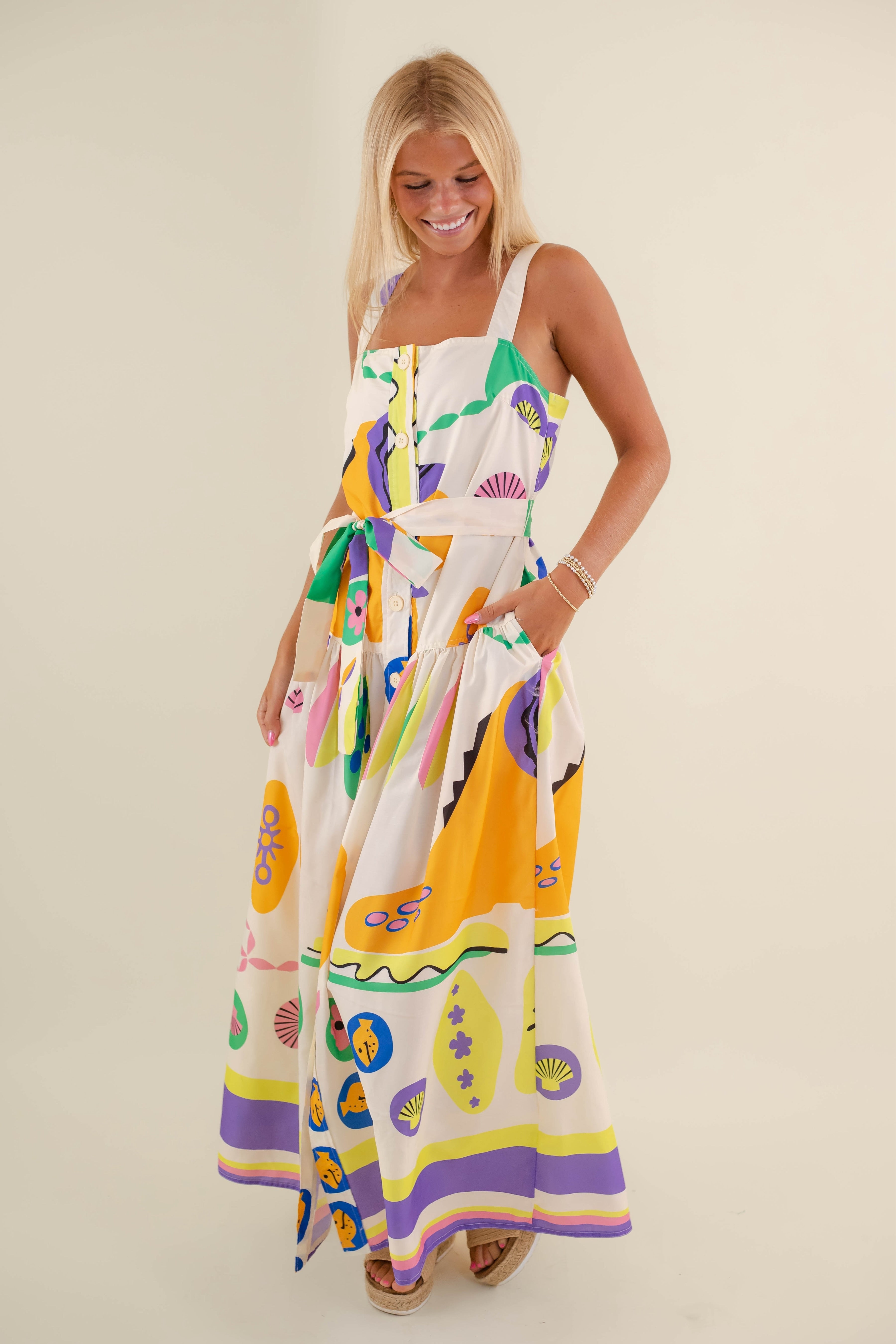 FINAL SALE: My Next Move Maxi Dress