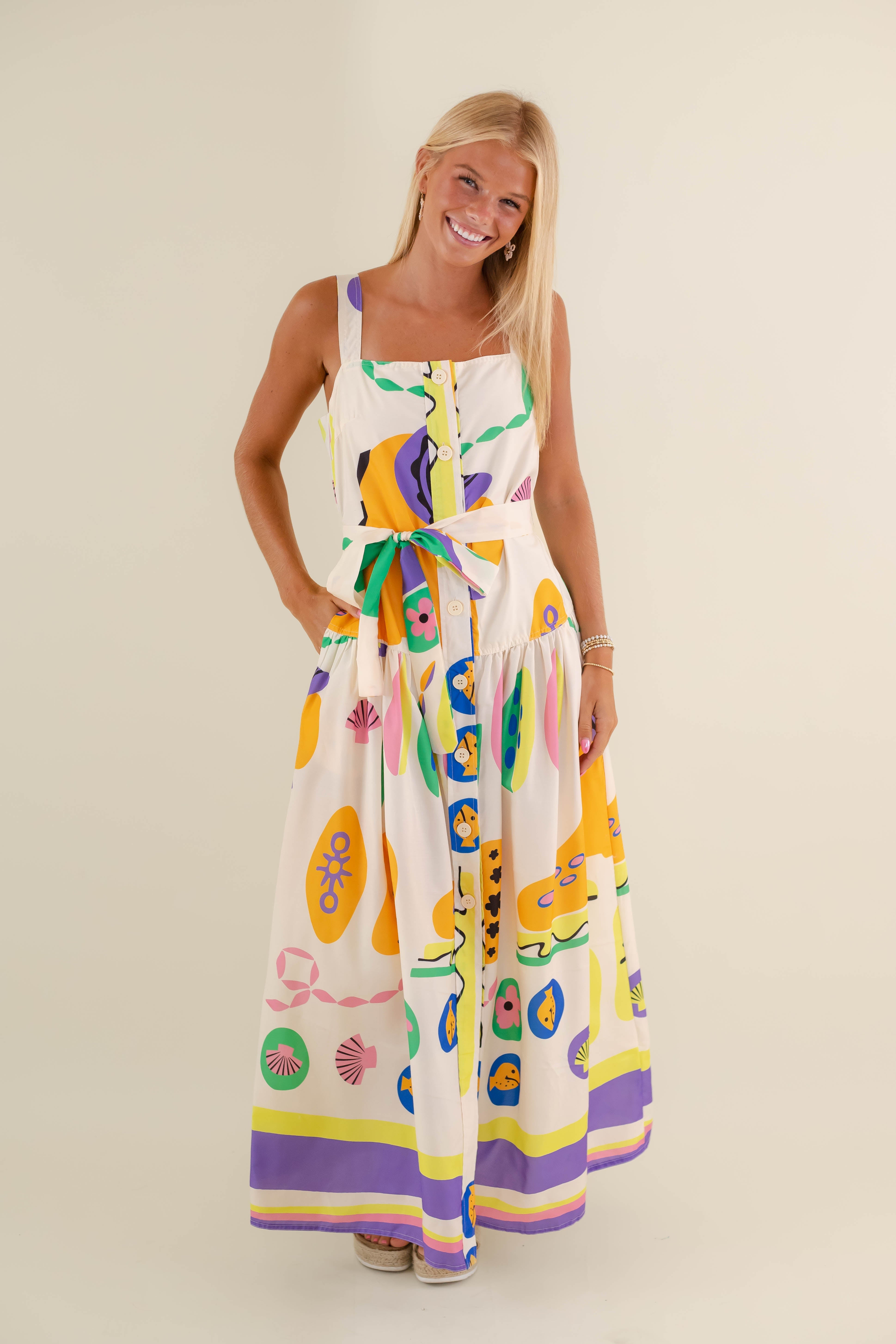 FINAL SALE: My Next Move Maxi Dress