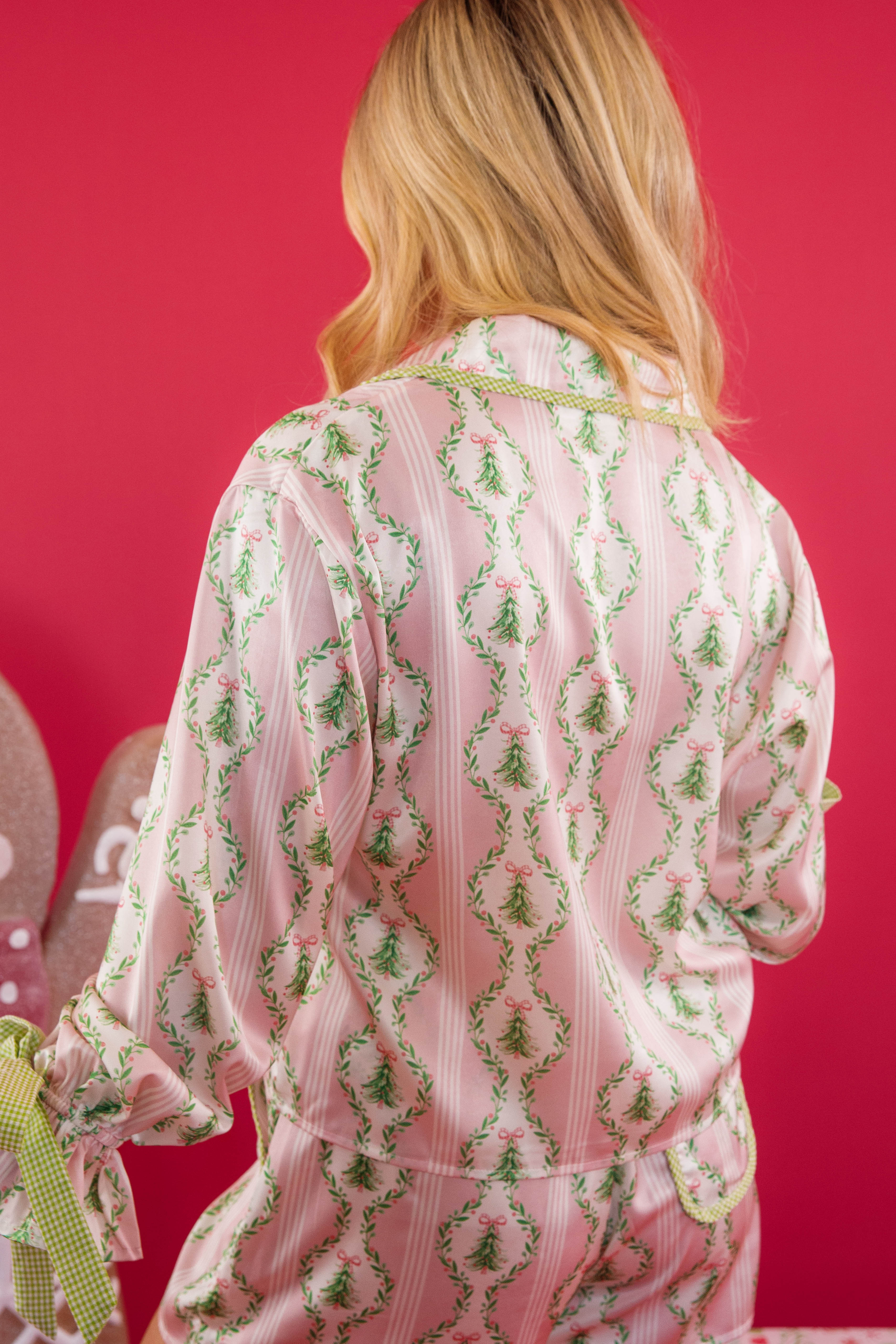 FINAL SALE: Christmas At the Plaza Pajama Top