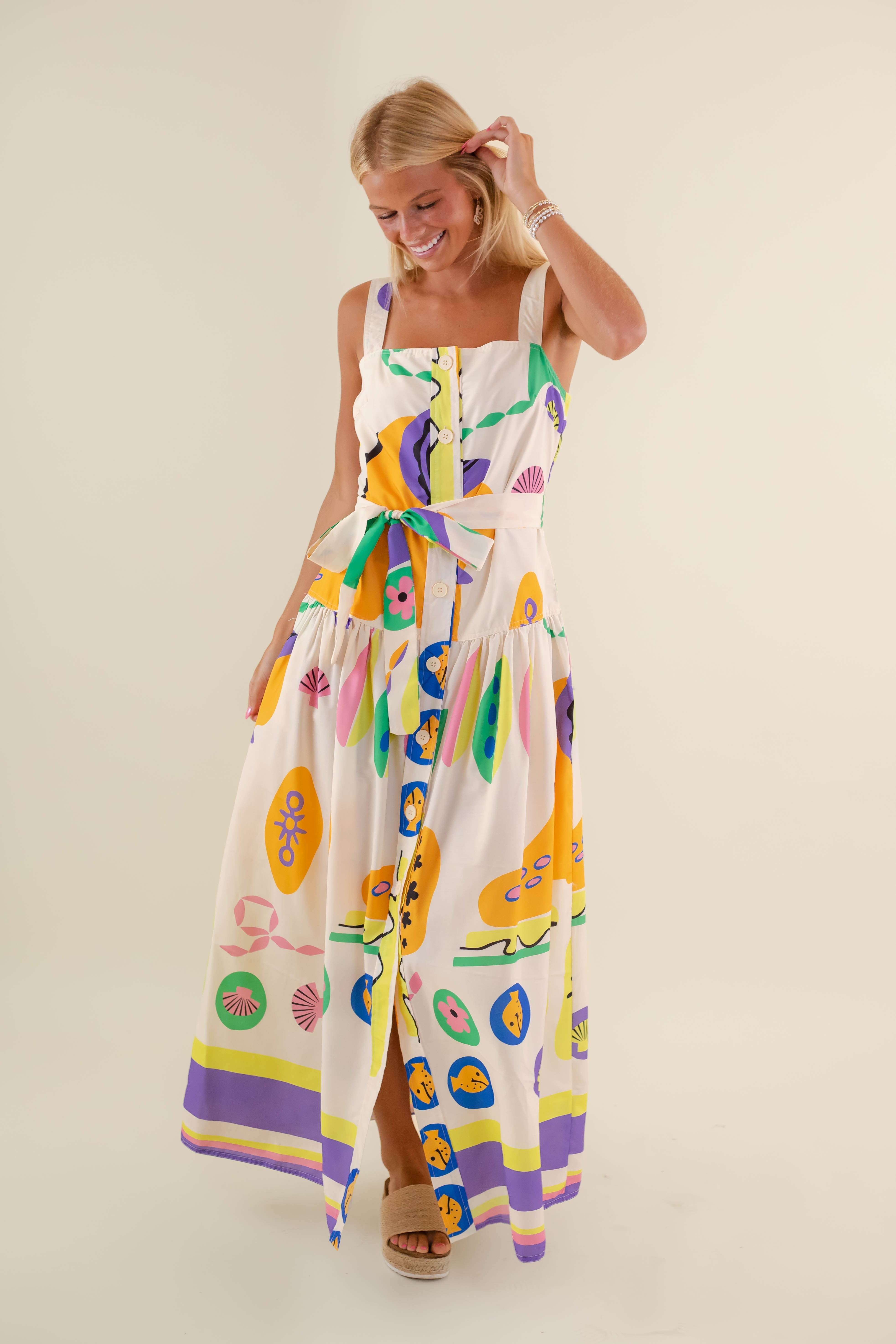 FINAL SALE: My Next Move Maxi Dress