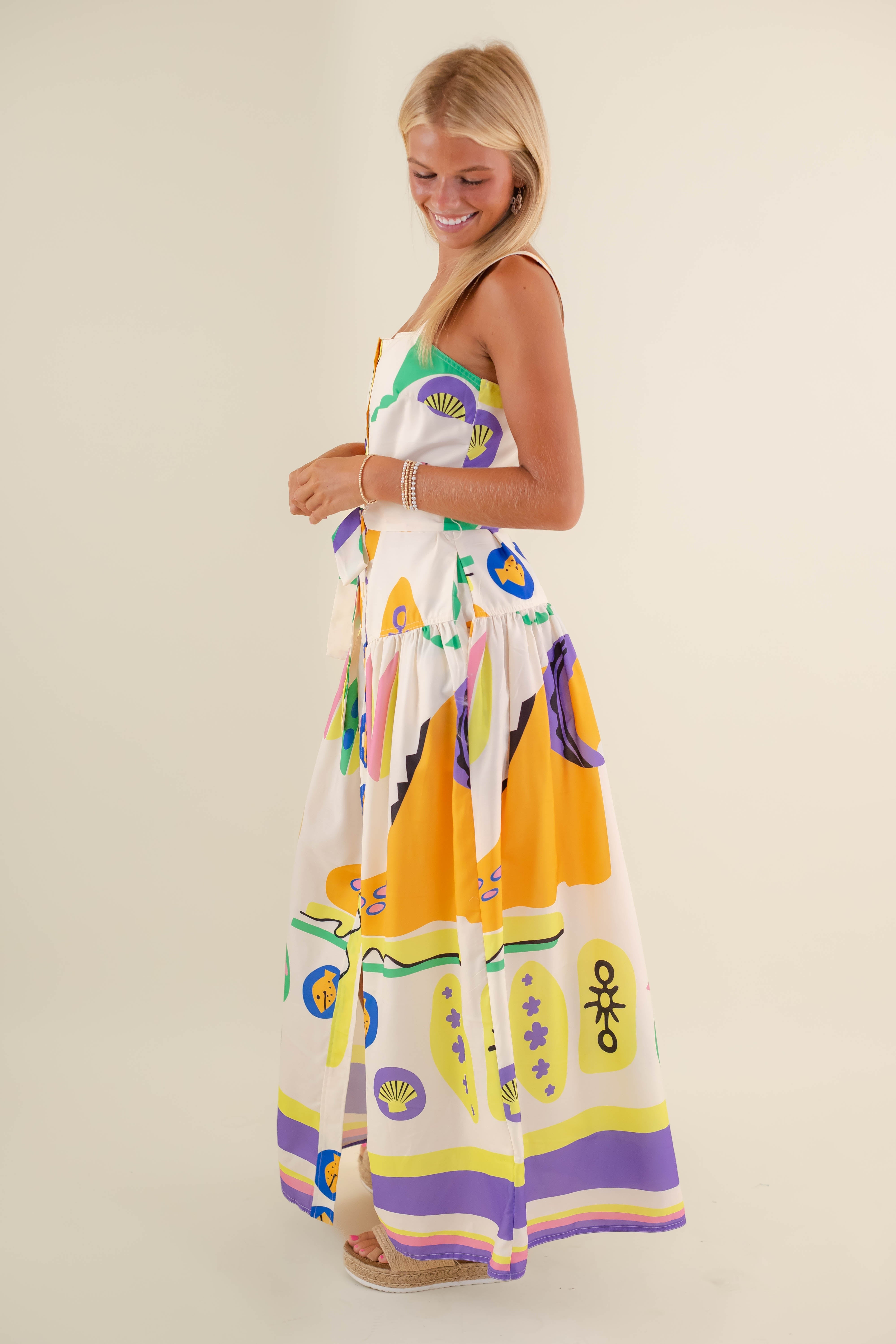 FINAL SALE: My Next Move Maxi Dress