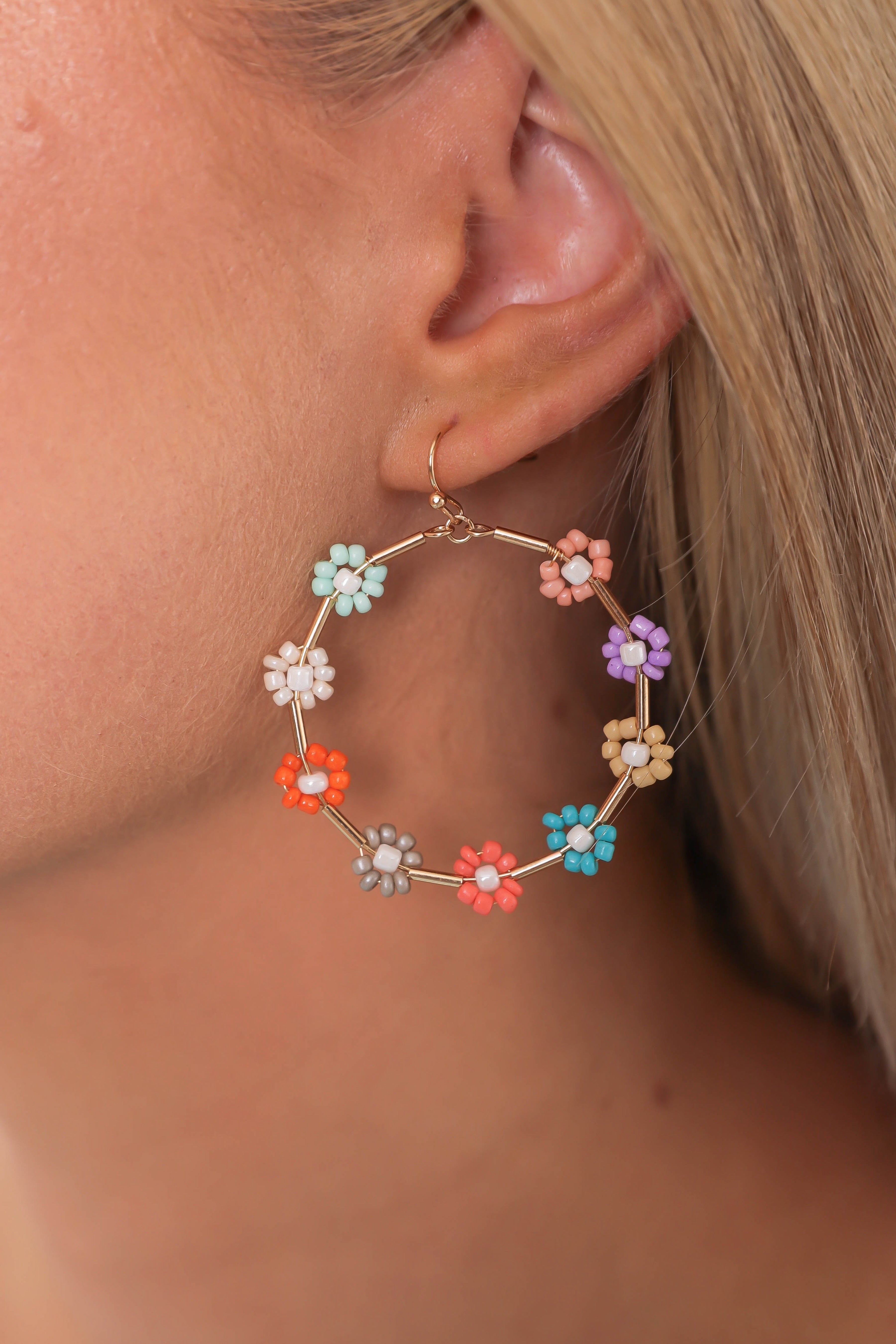 FINAL SALE: Girl Power Hoop Earrings