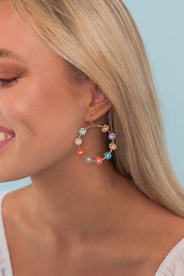FINAL SALE: Girl Power Hoop Earrings