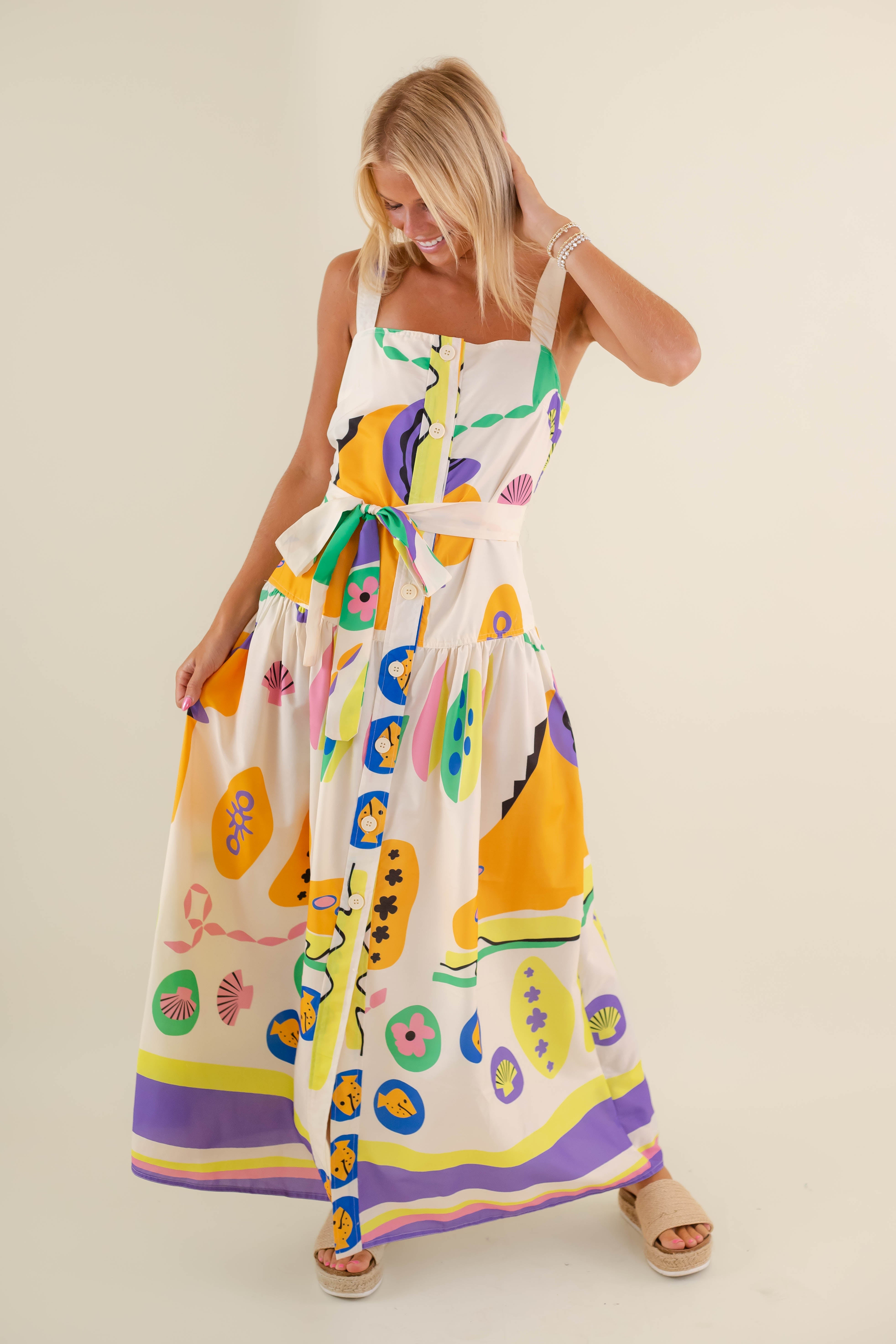 FINAL SALE: My Next Move Maxi Dress