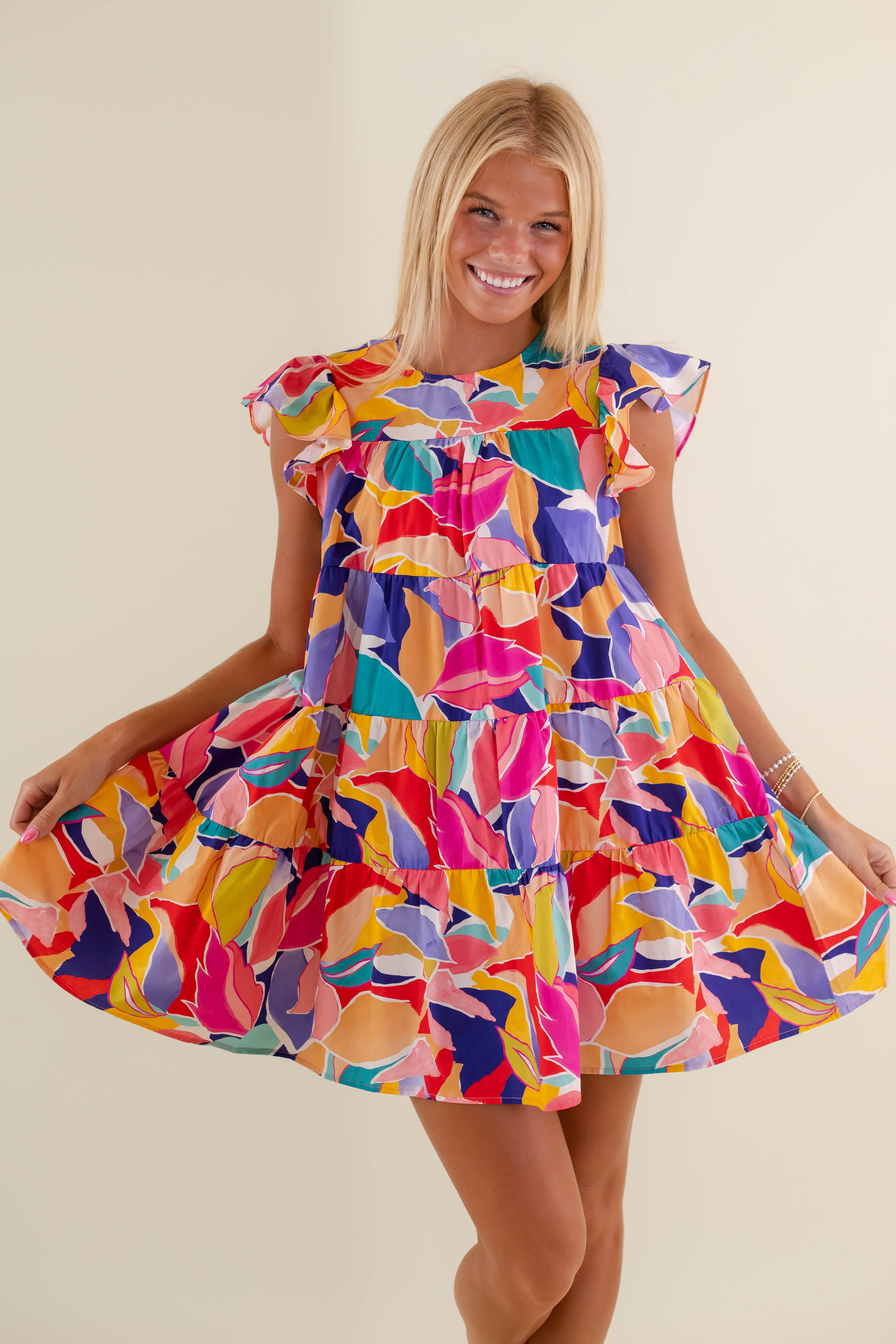 FINAL SALE: Colorful Thoughts Dress