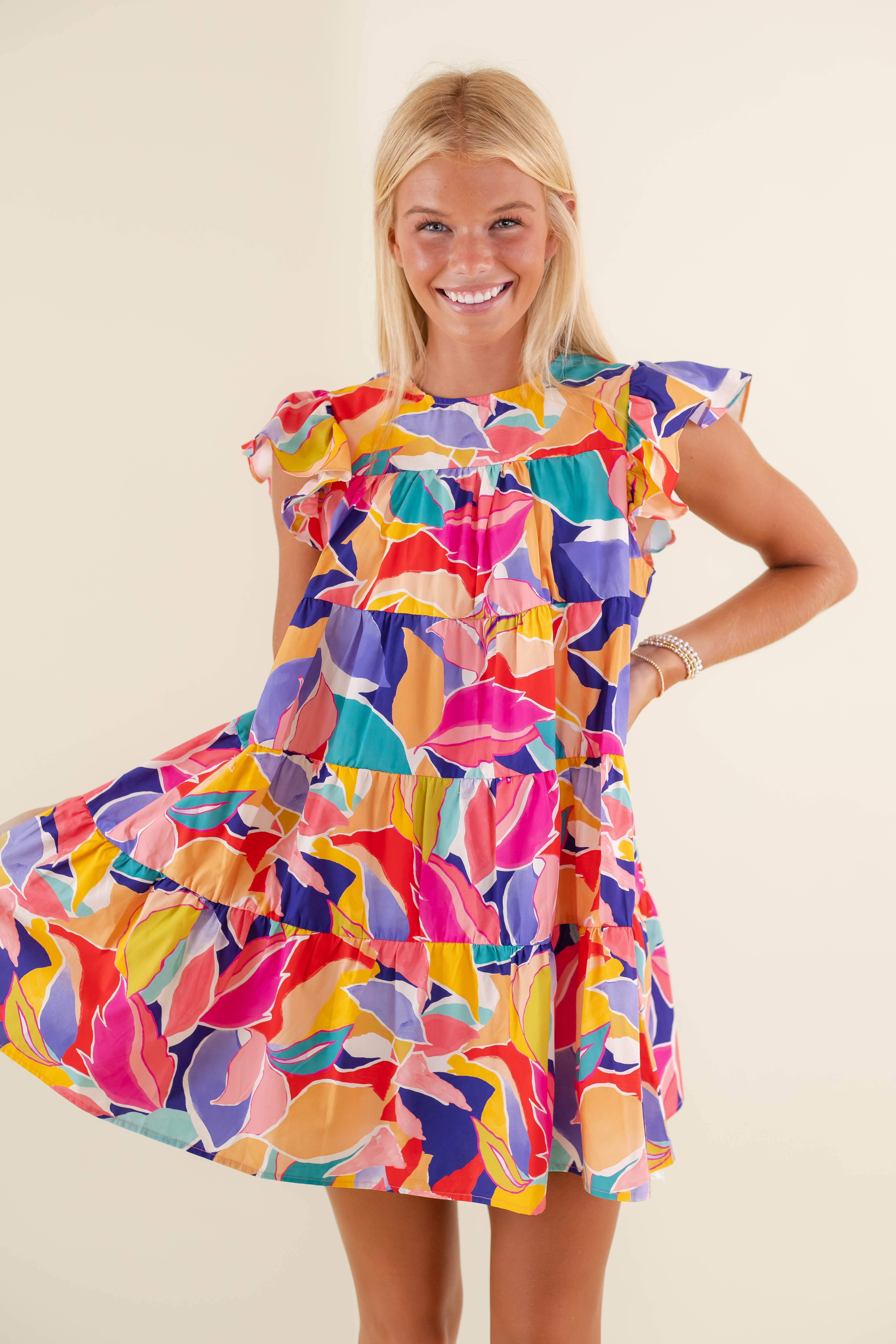 FINAL SALE: Colorful Thoughts Dress