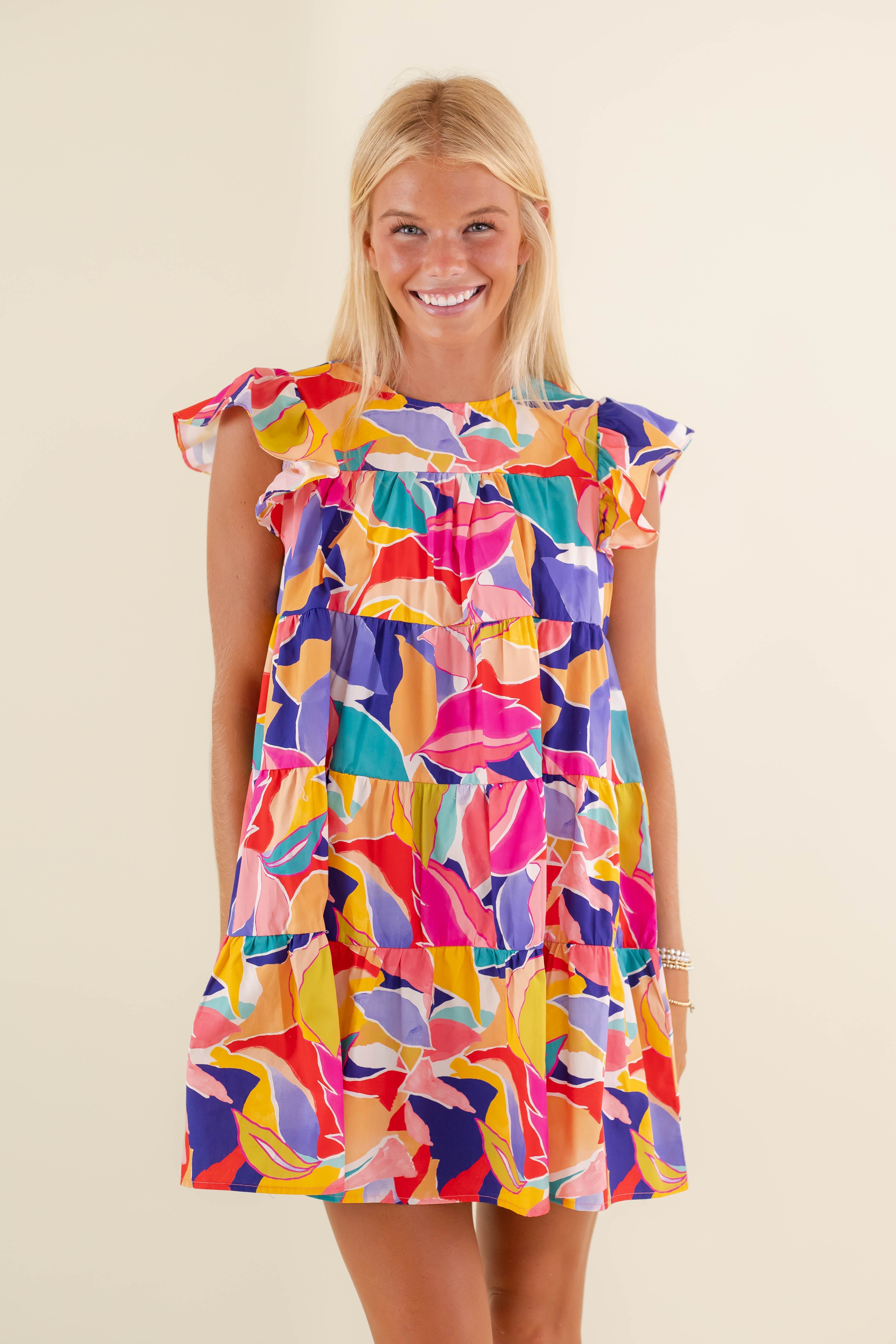 FINAL SALE: Colorful Thoughts Dress