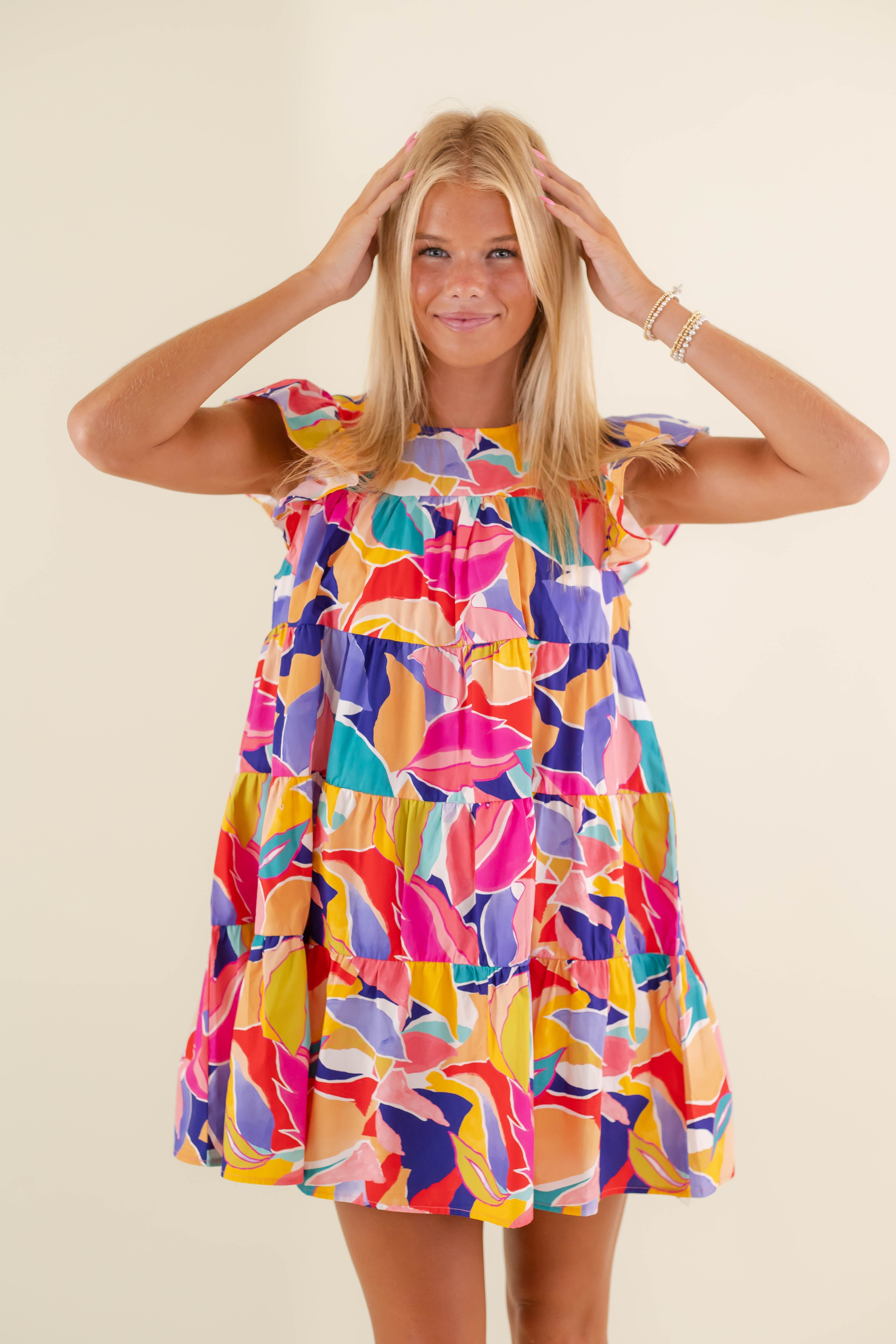 FINAL SALE: Colorful Thoughts Dress