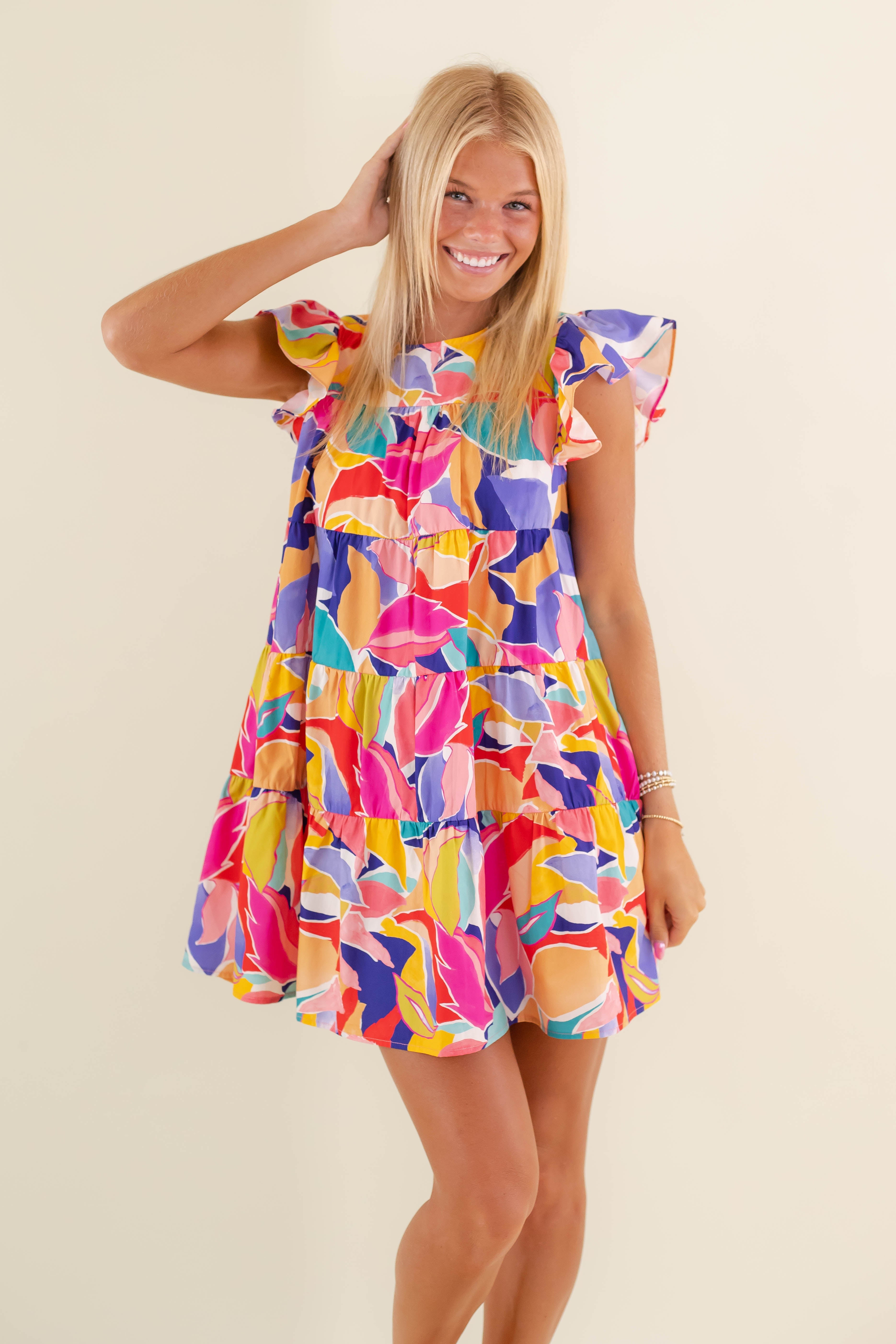 FINAL SALE: Colorful Thoughts Dress