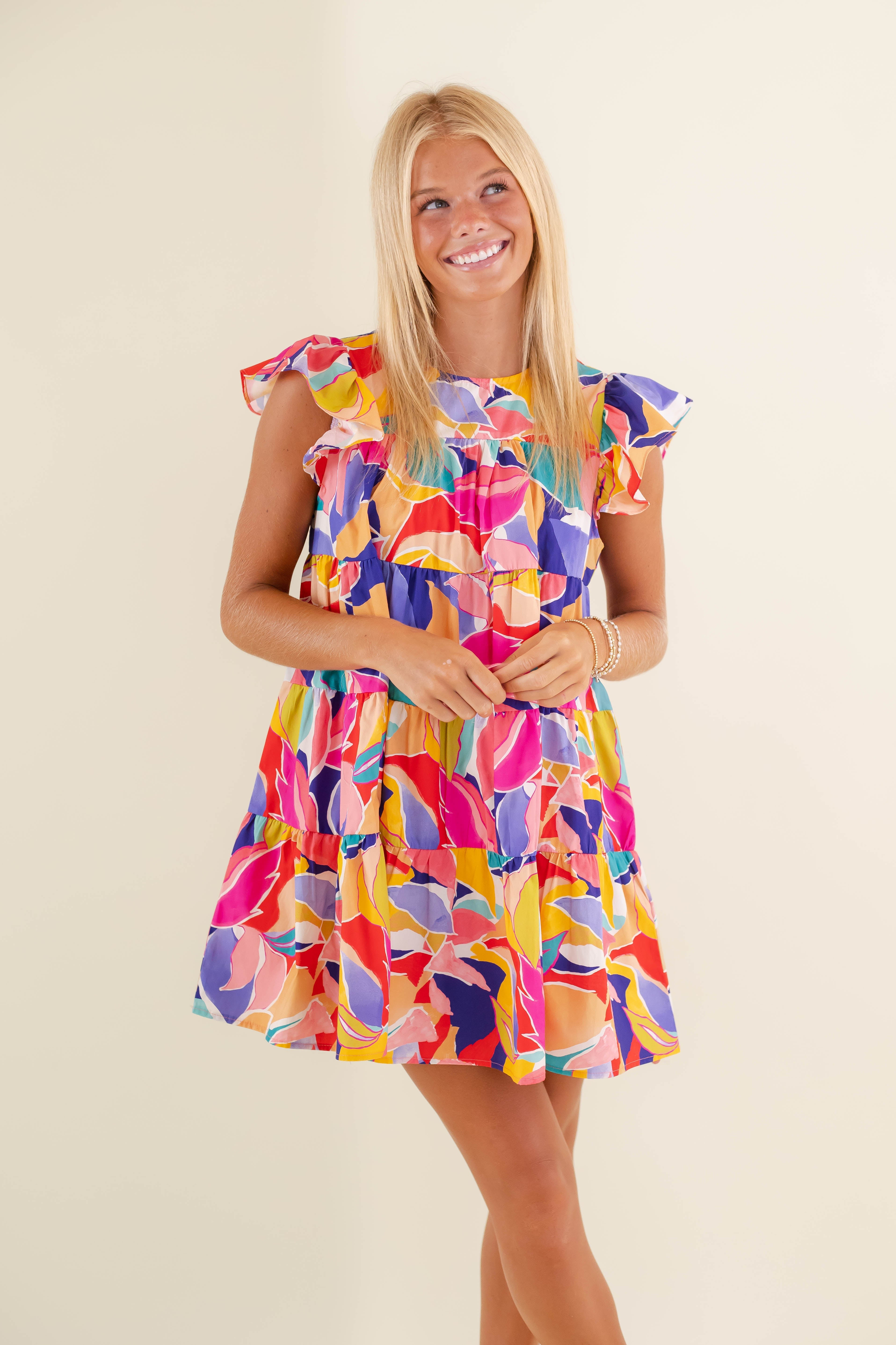 FINAL SALE: Colorful Thoughts Dress