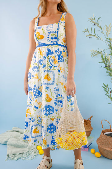 Over For Lunch Midi Dress