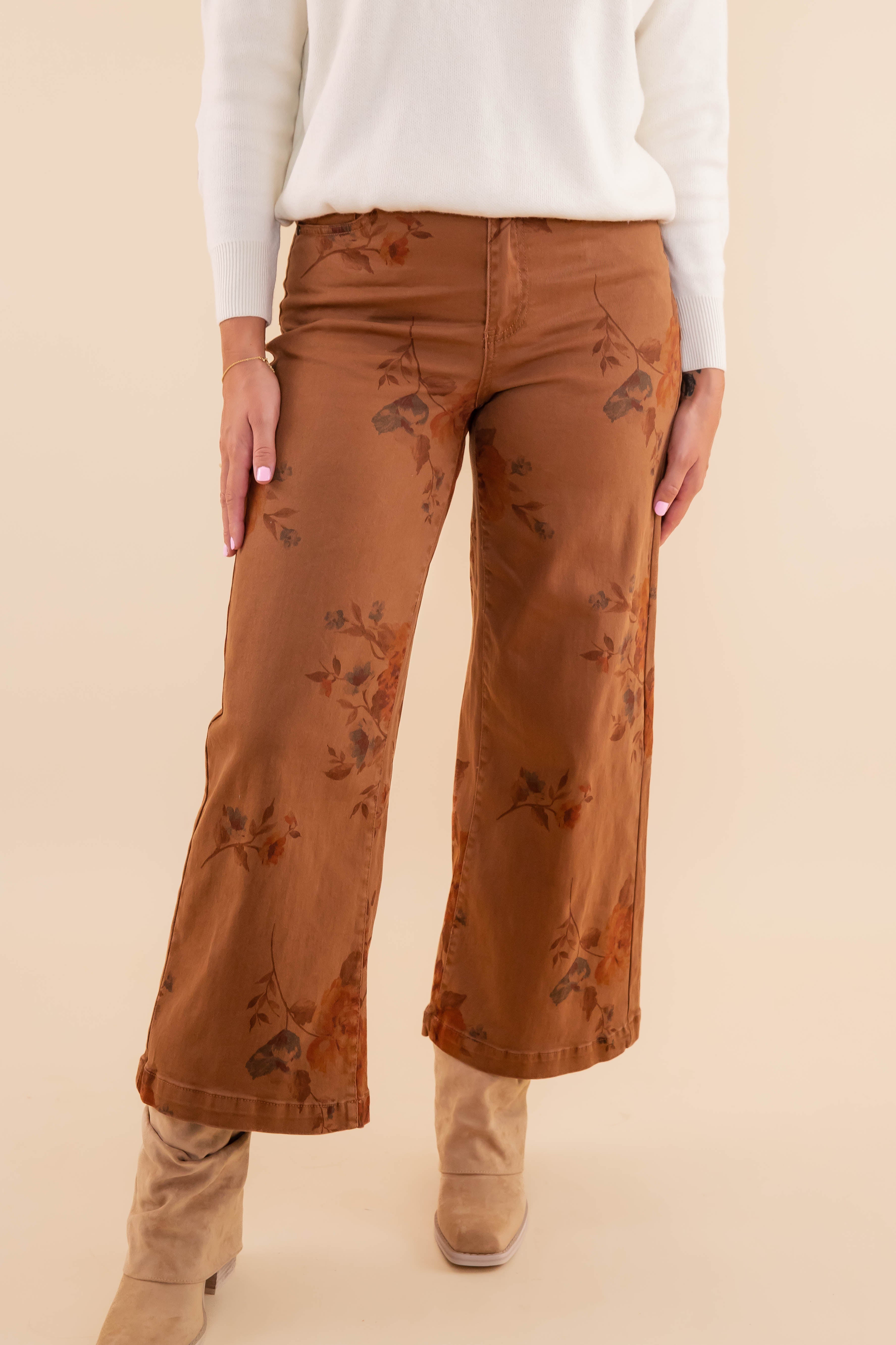 Any Other Way Floral Denim