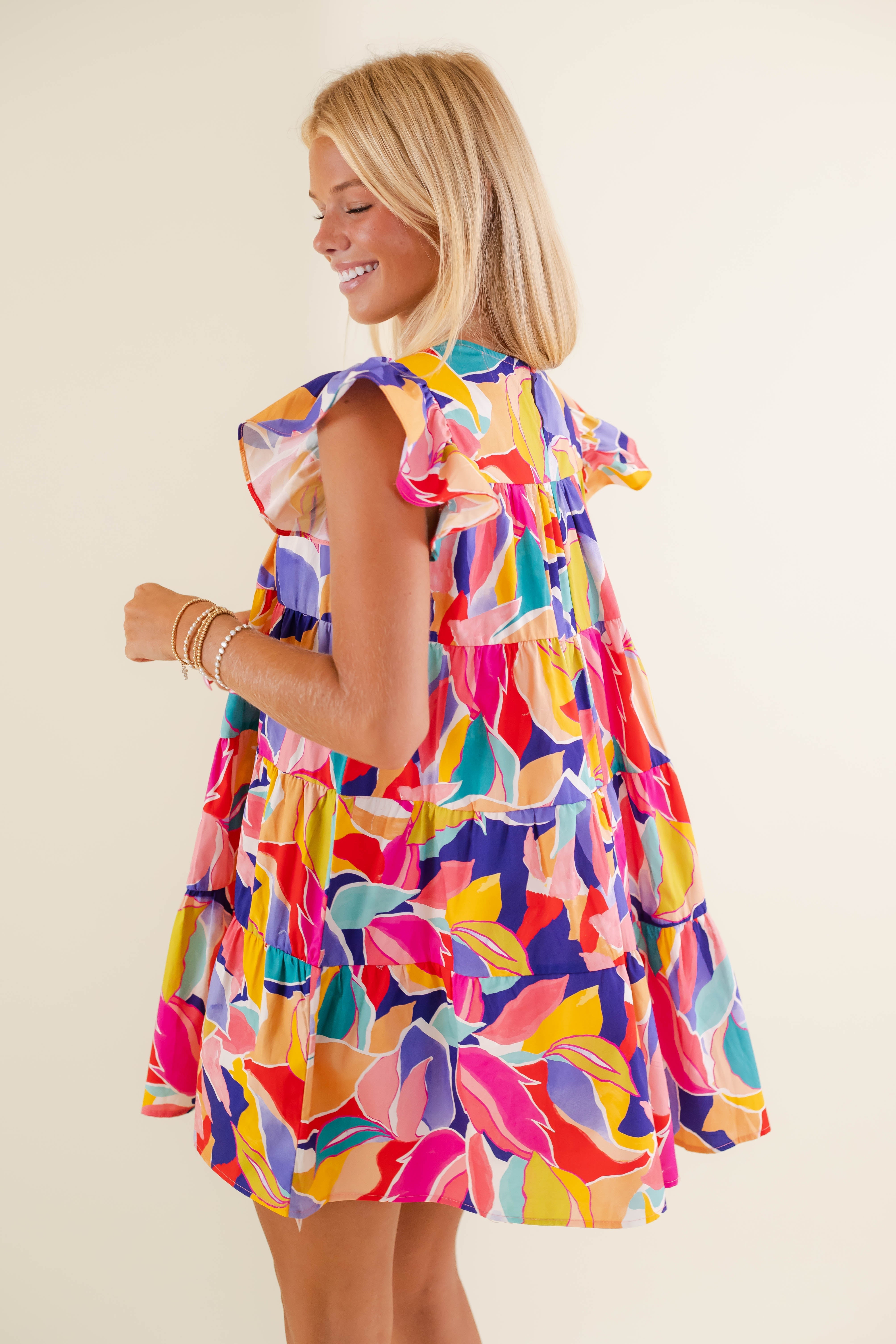 FINAL SALE: Colorful Thoughts Dress