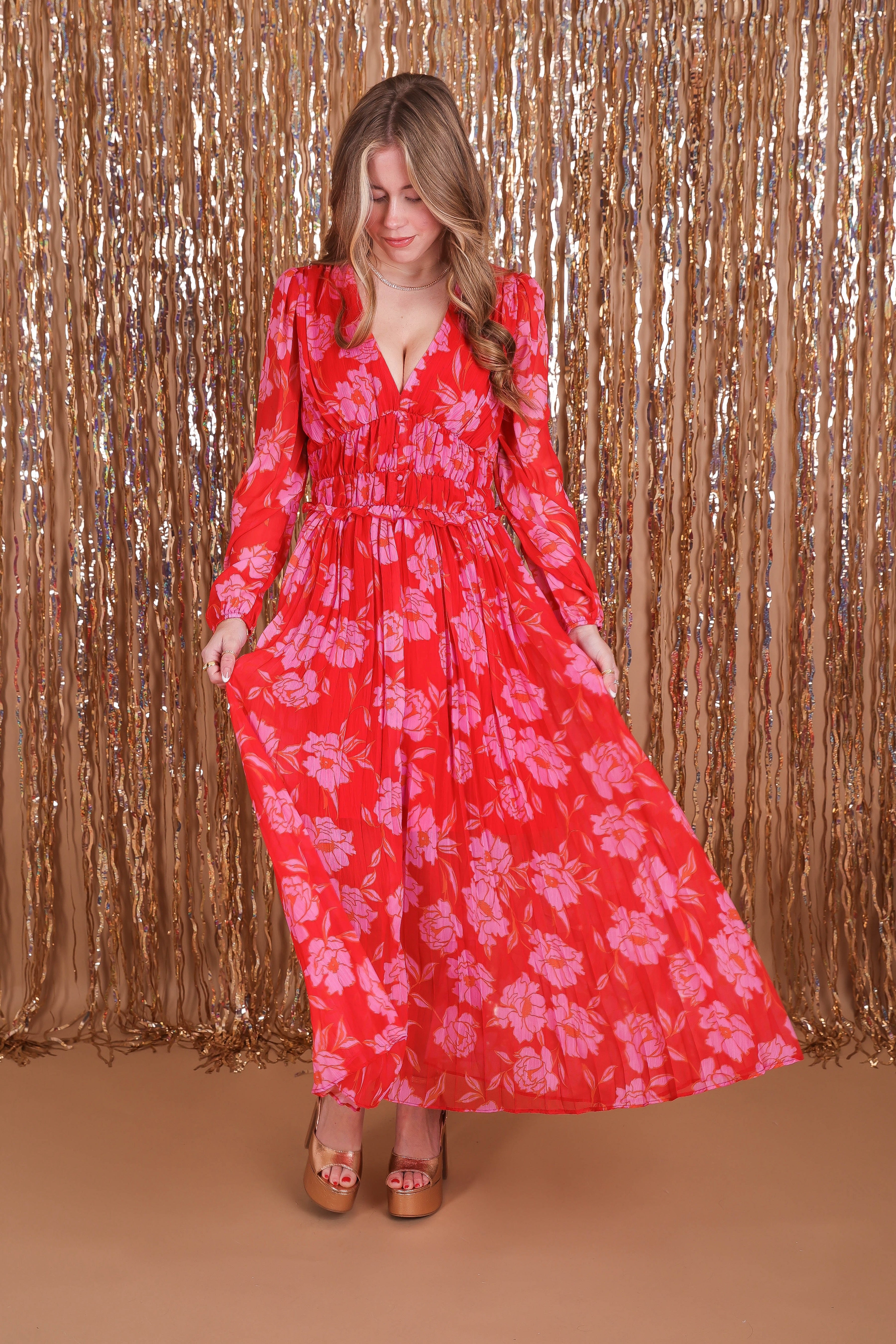 The Timing Is Right Maxi Dress