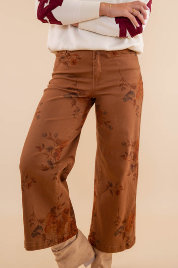 Any Other Way Floral Denim