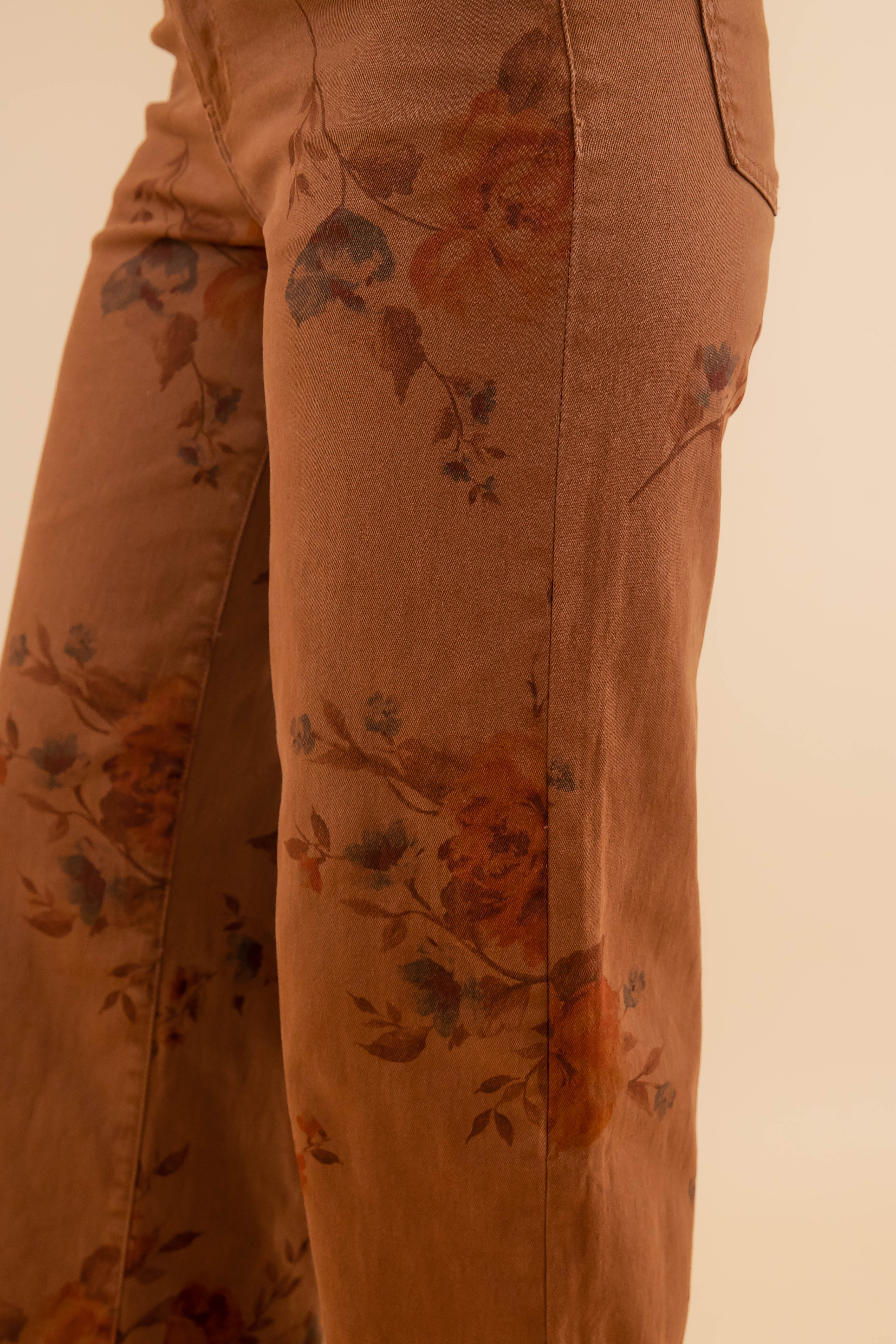 Any Other Way Floral Denim