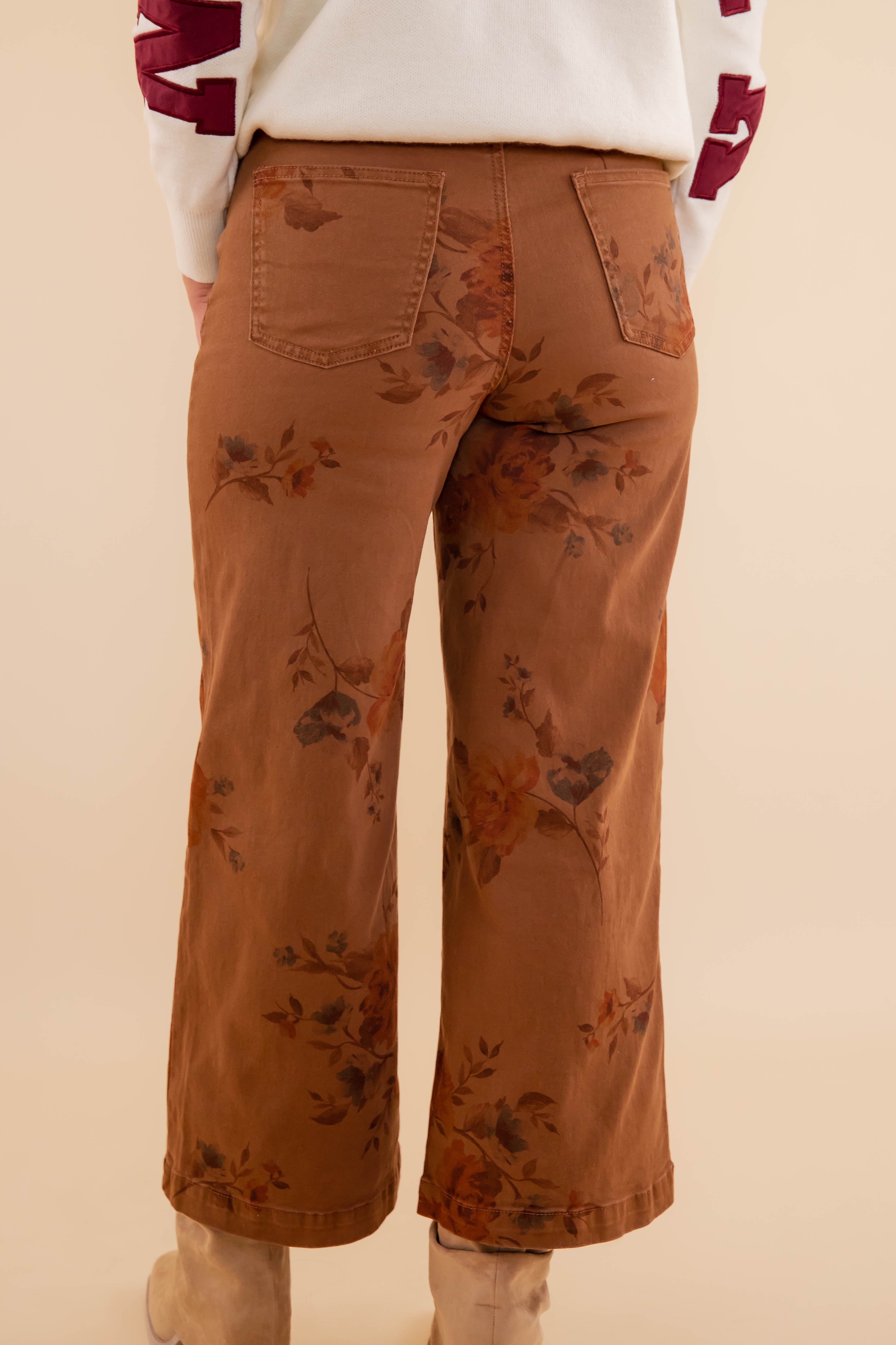 Any Other Way Floral Denim