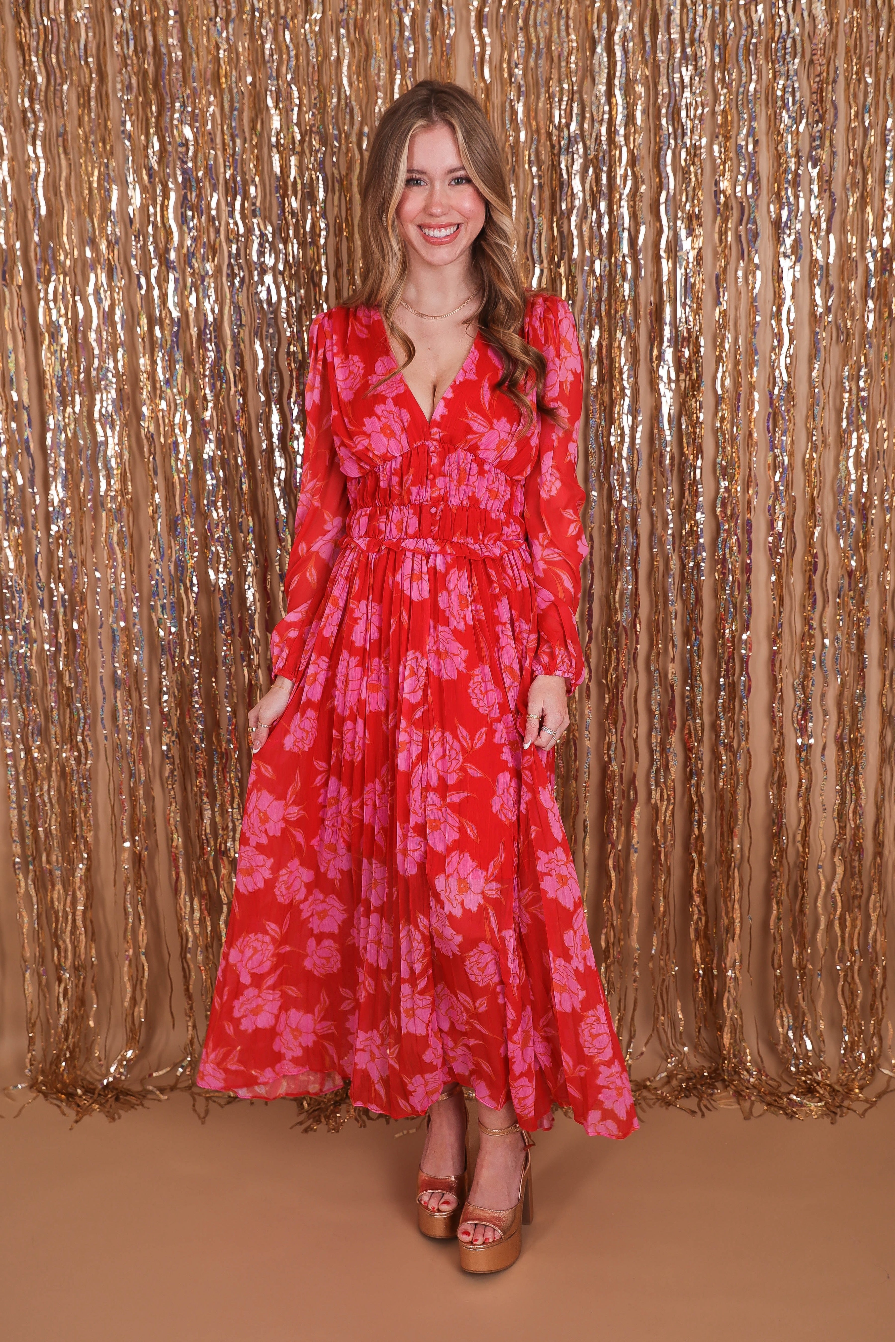 The Timing Is Right Maxi Dress