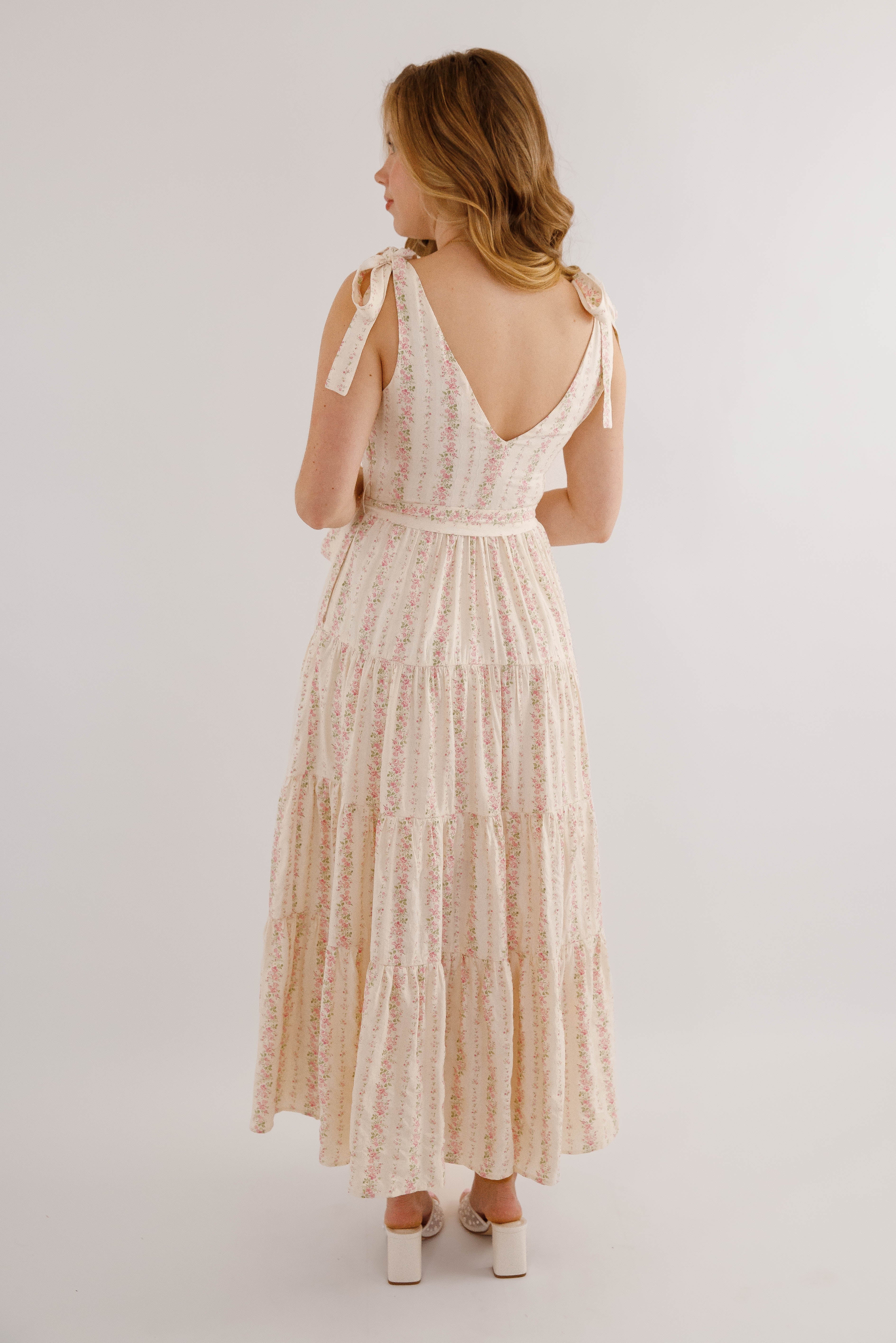 Signs Of Spring Maxi Dress-Pink
