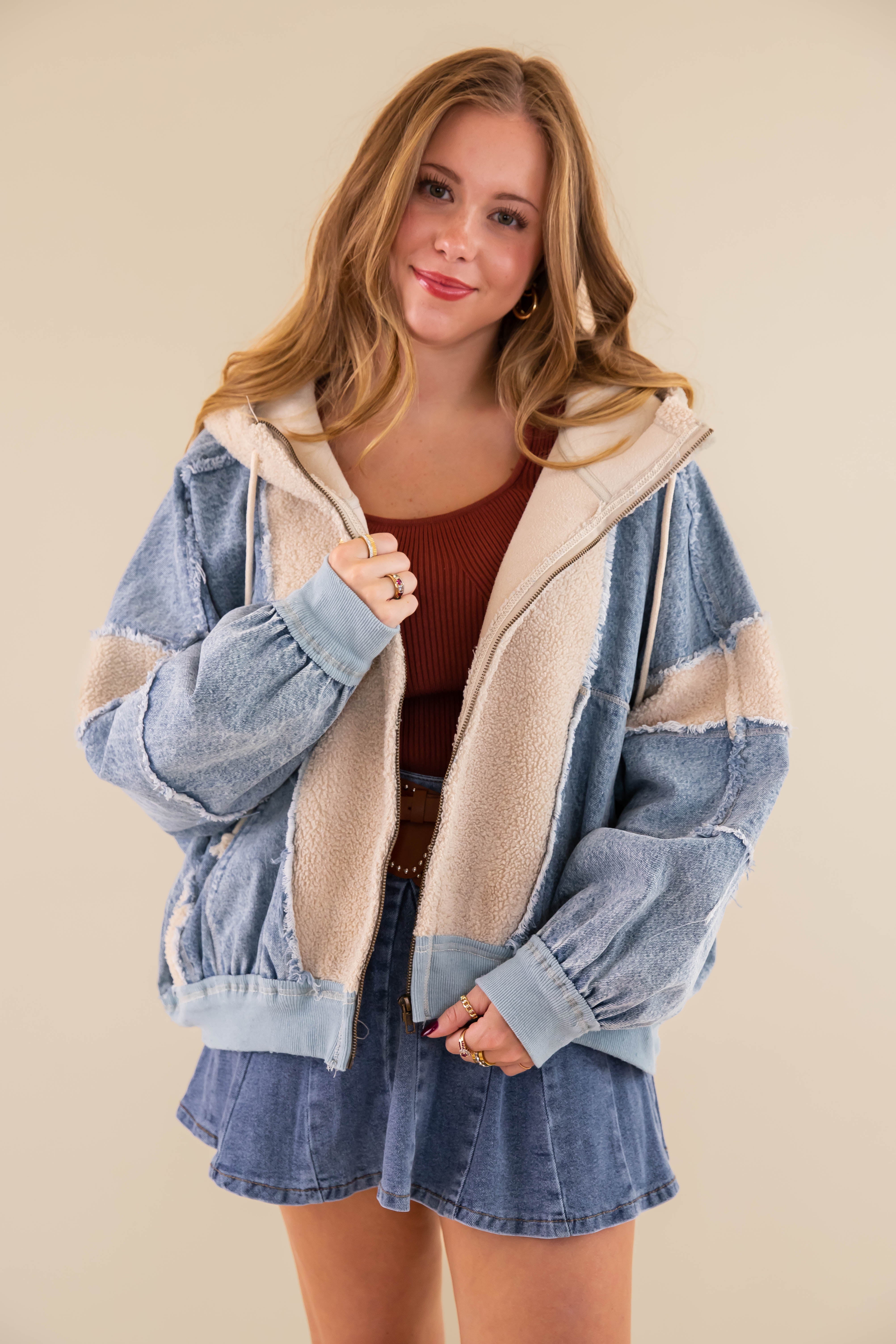 Listening to 90s Bands Denim Jacket