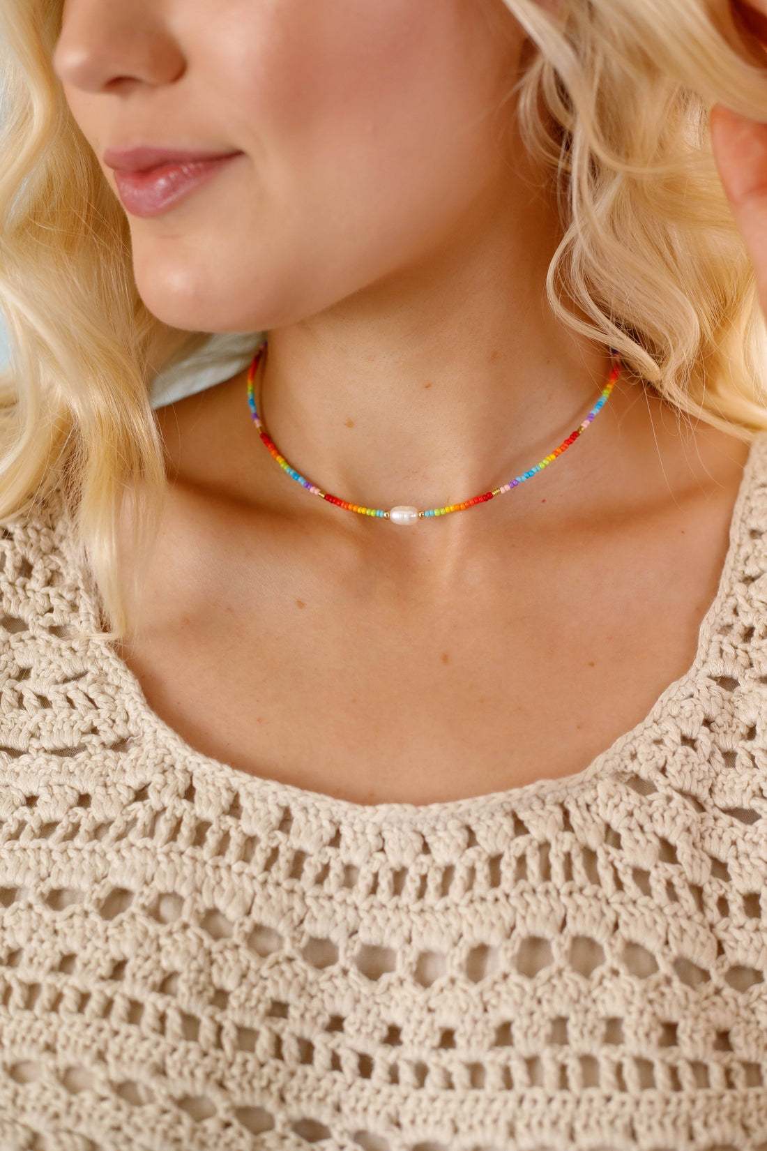 FINAL SALE: Balcony Views Necklace-Rainbow