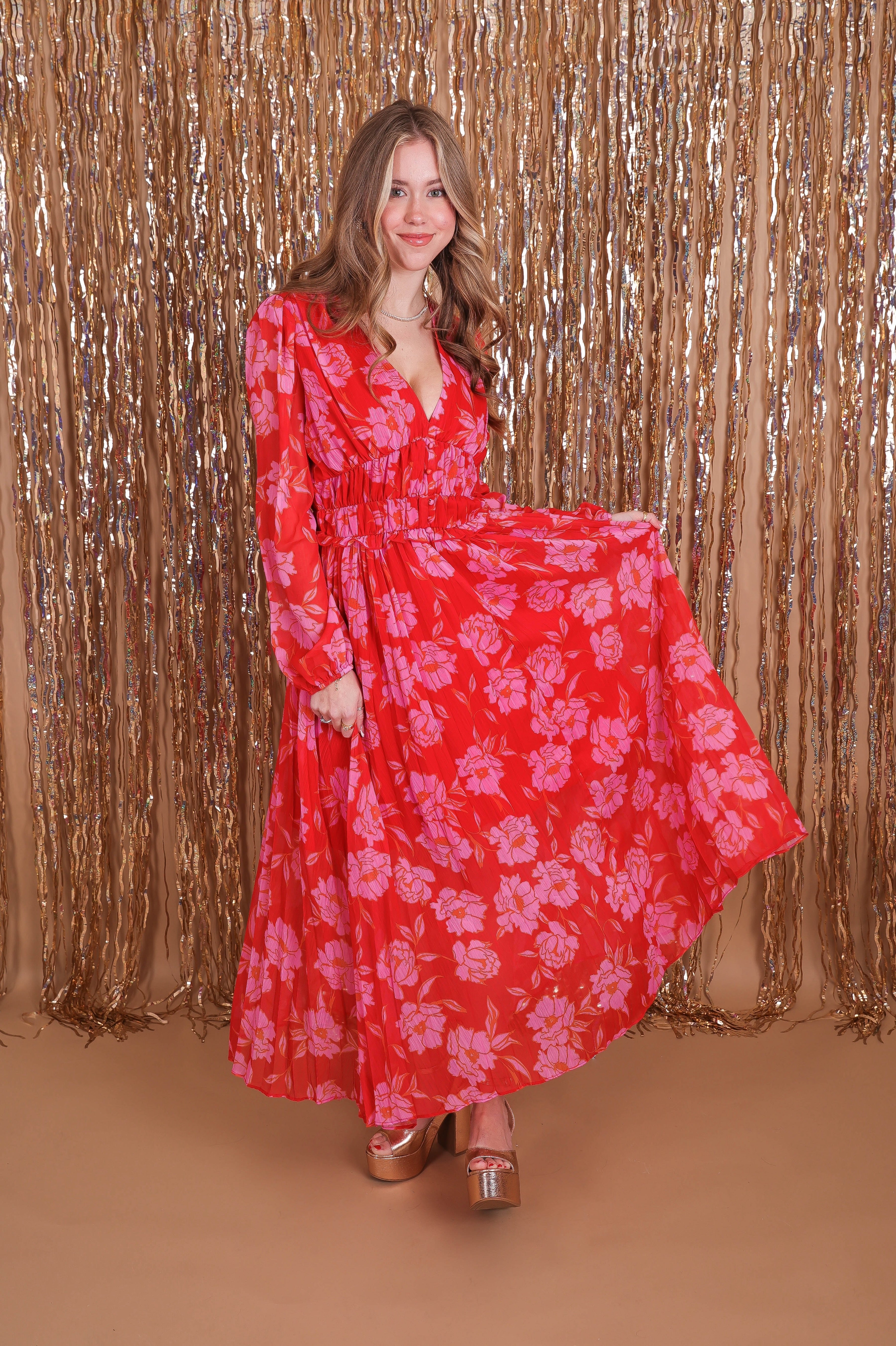 The Timing Is Right Maxi Dress