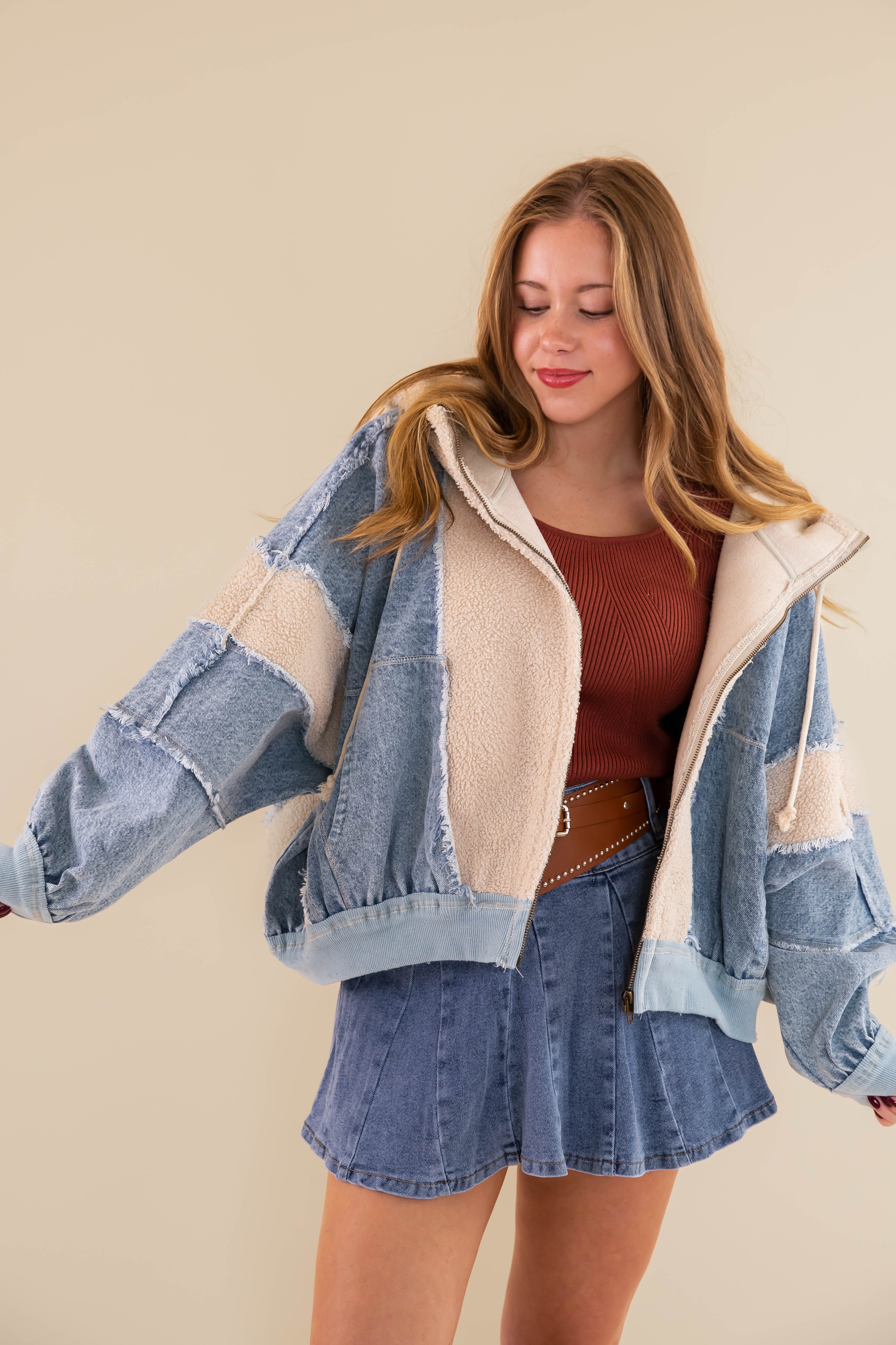 Listening to 90s Bands Denim Jacket