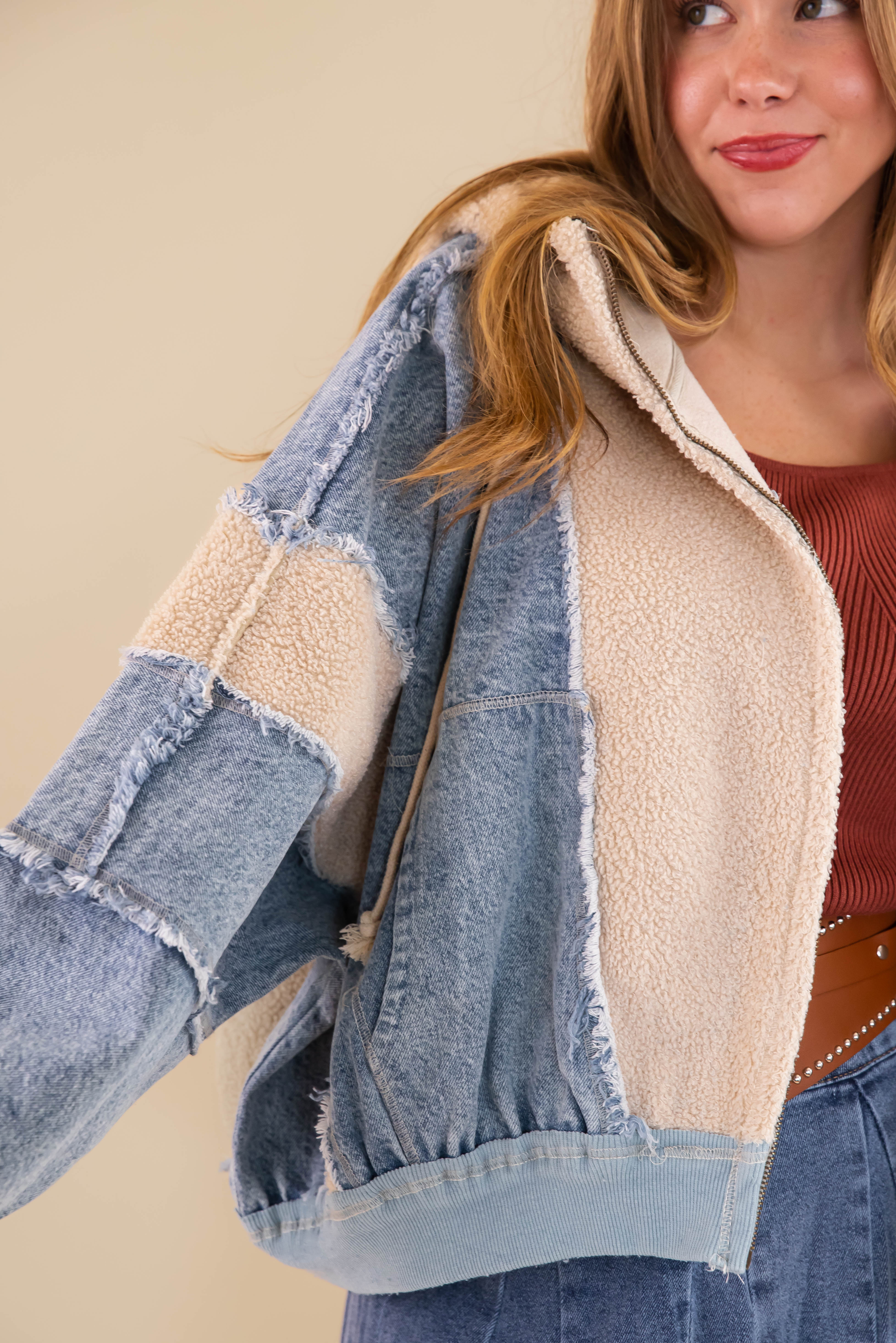 Listening to 90s Bands Denim Jacket
