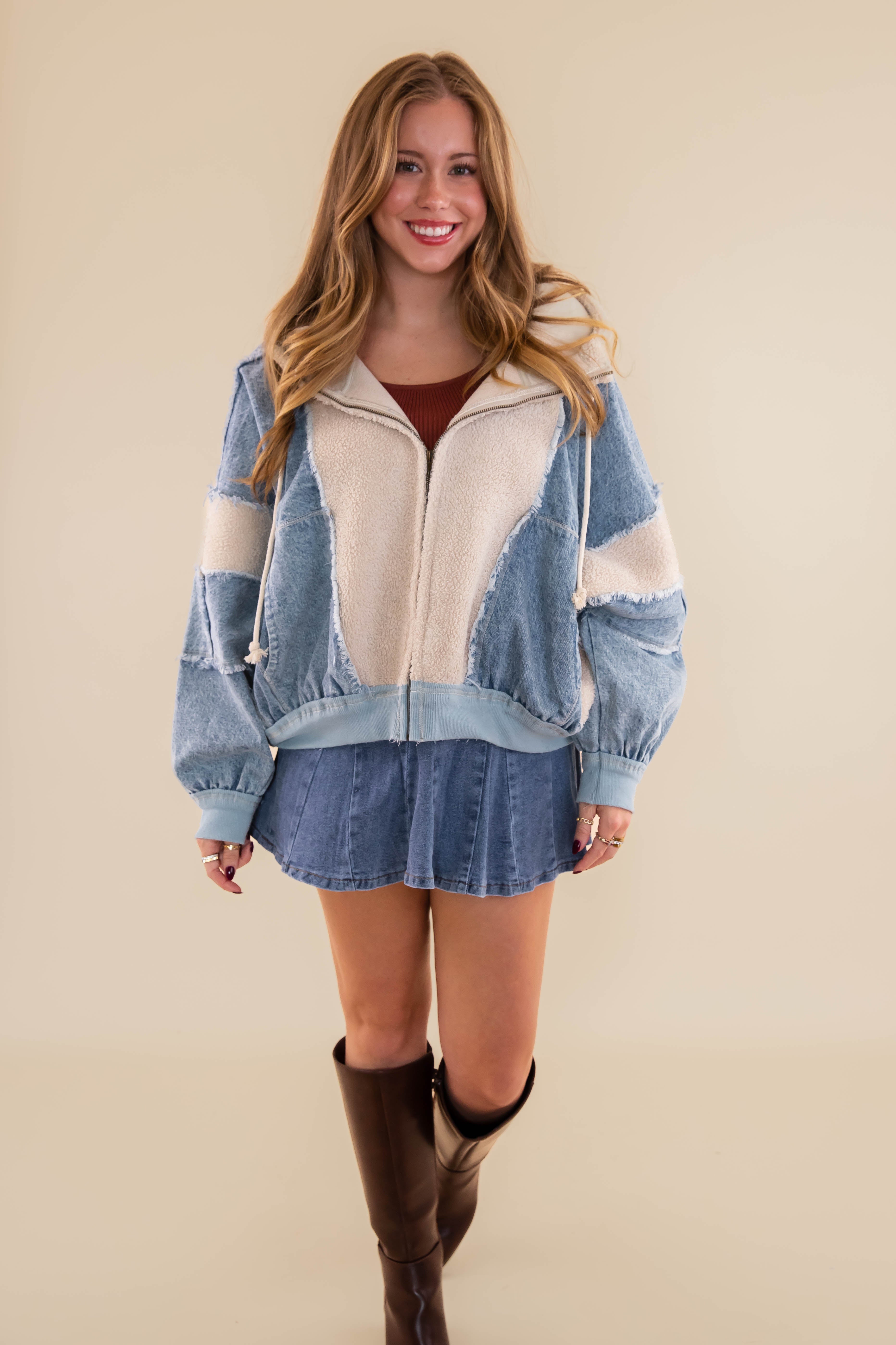 Listening to 90s Bands Denim Jacket