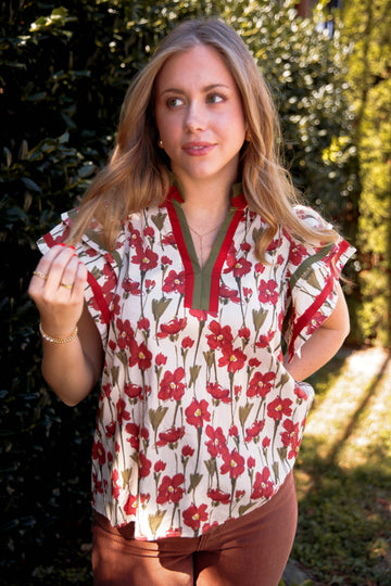 Gentle On My Mind Blouse