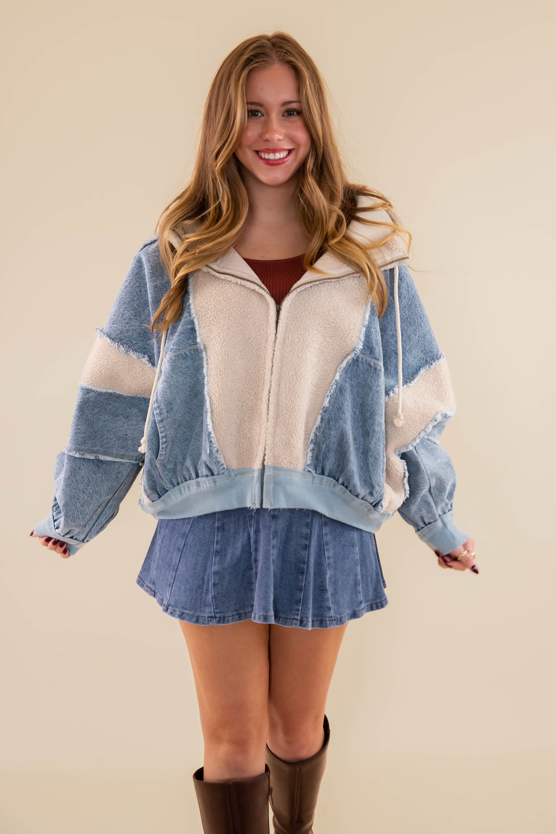 Listening to 90s Bands Denim Jacket