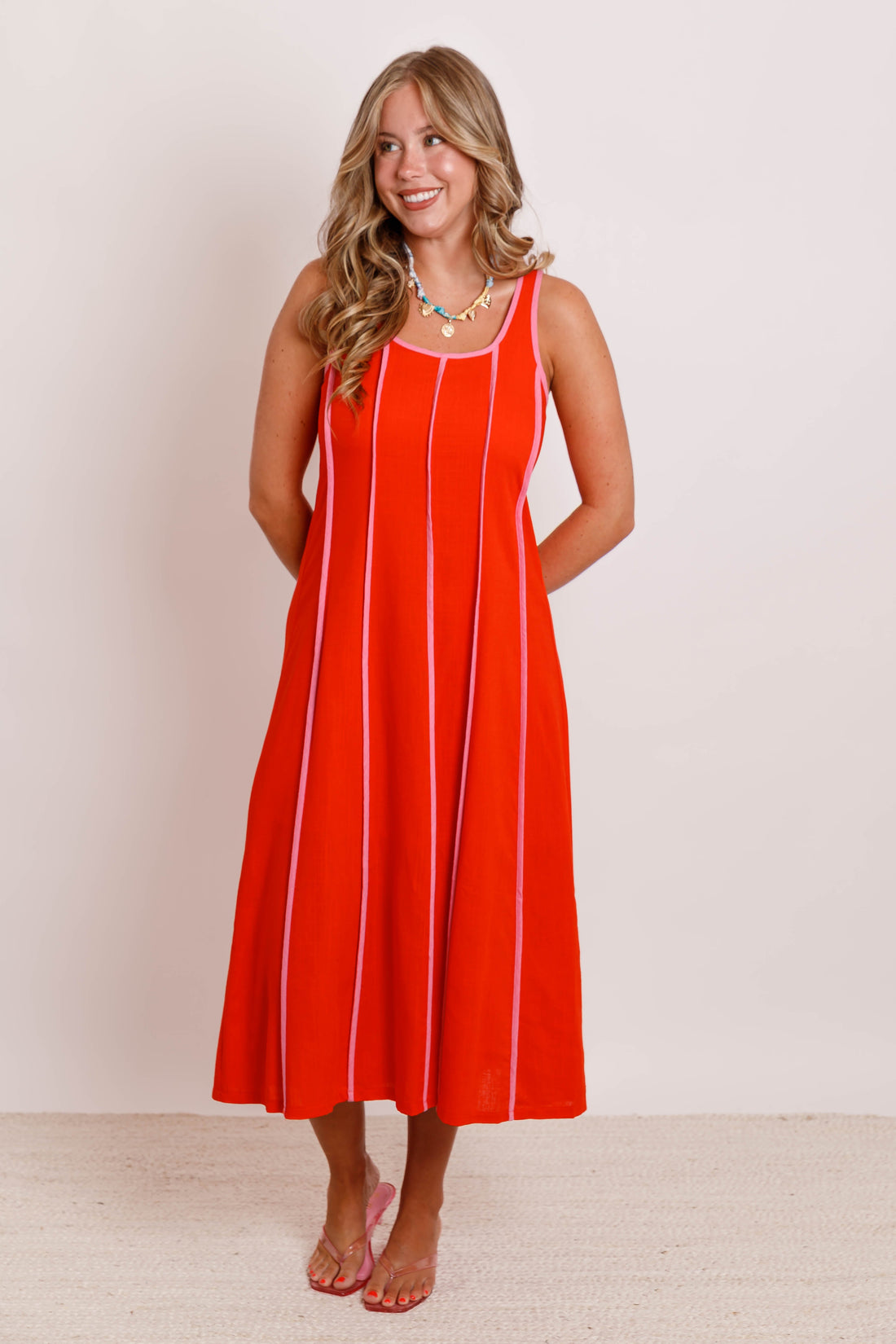 Drinks On The Cruise Midi Dress