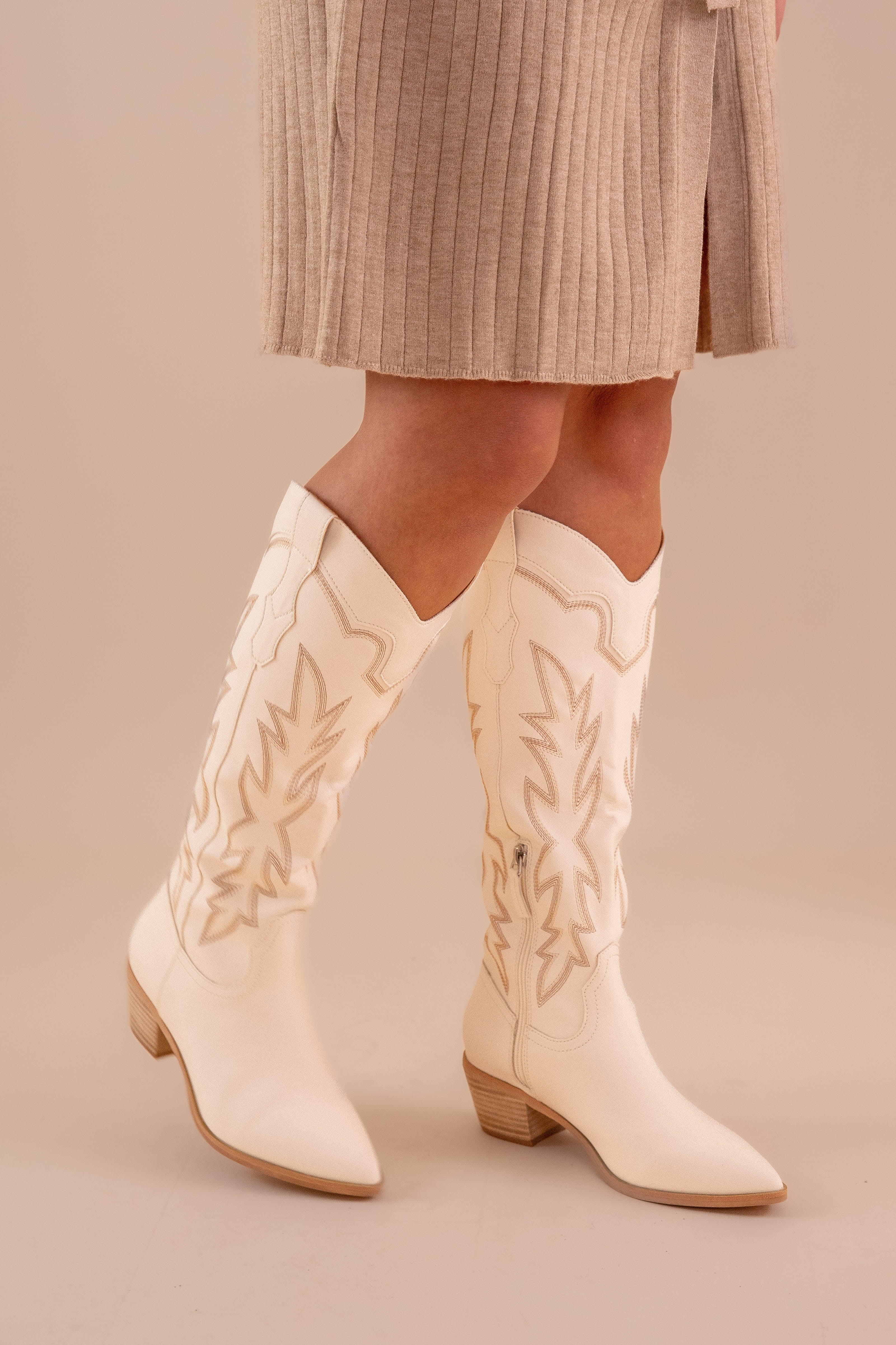 Samantha Tall Western Boots