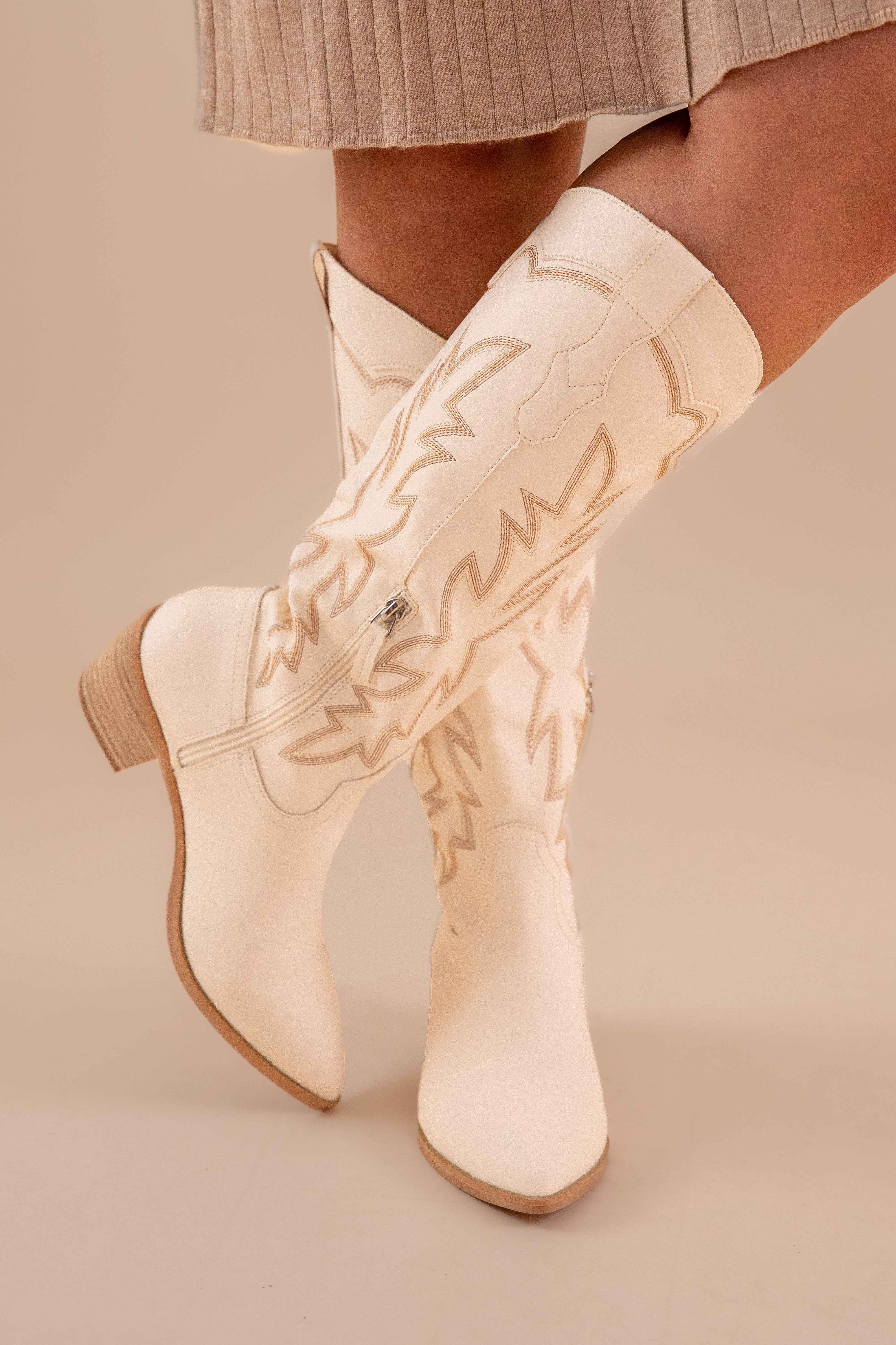 Samantha Tall Western Boots